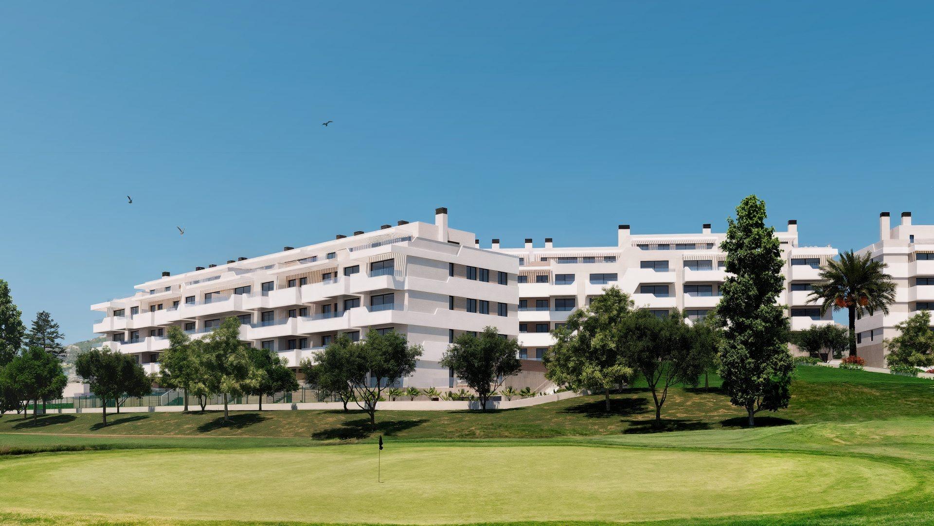 Modernos apartamentos de nueva construcción en Mijas Golf, cerca del campo de golf y las playas