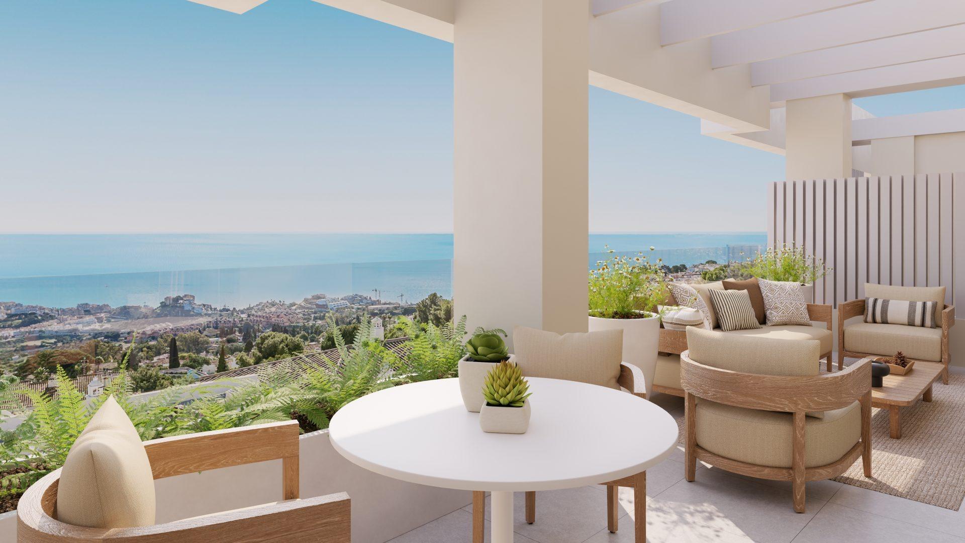 Appartements neufs à vendre à Benalmádena Pueblo Costa del Sol