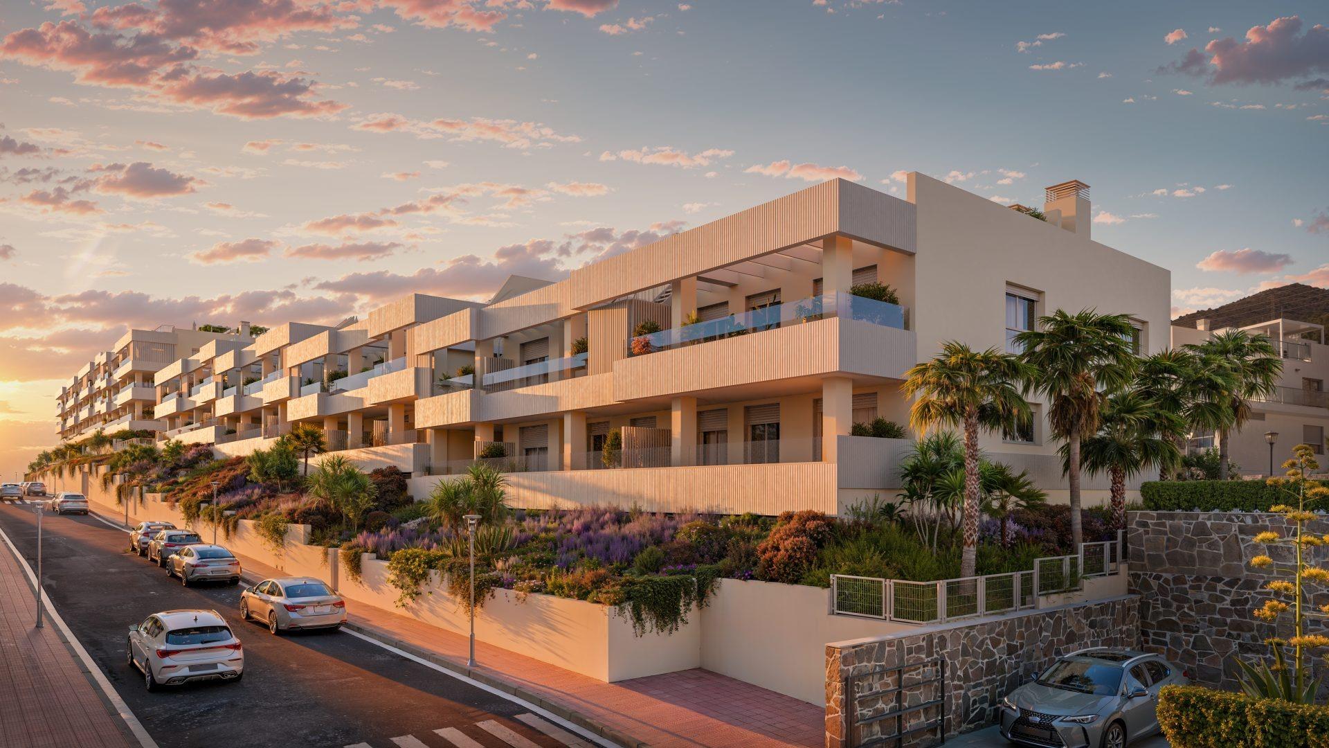 Neubauwohnungen zum Verkauf in Benalmádena Pueblo an der Costa del Sol