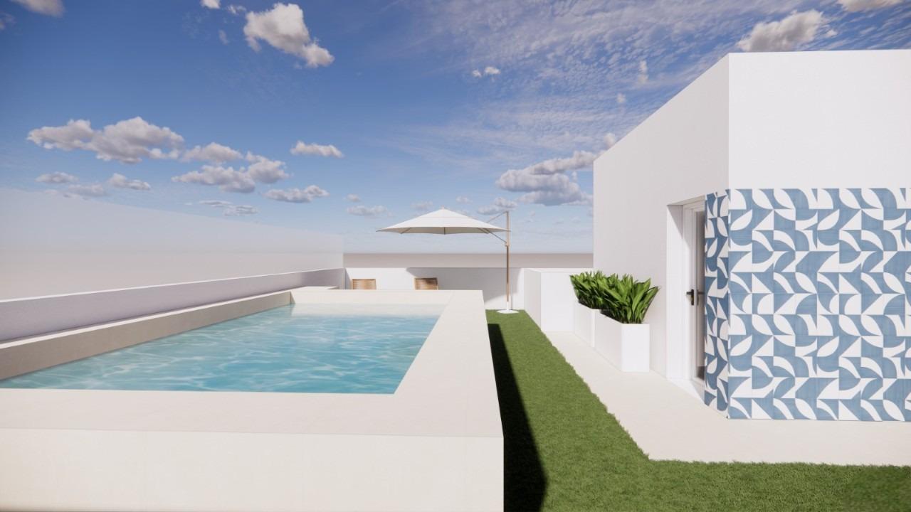 Neue mediterrane Apartments nur 140 m vom Strand entfernt in Torre de la Horadada