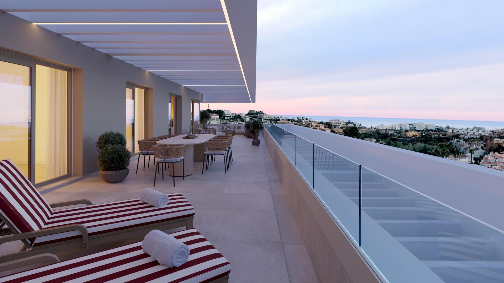 Apartamentos de nueva construcción en Riviera del Sol, Mijas Costa