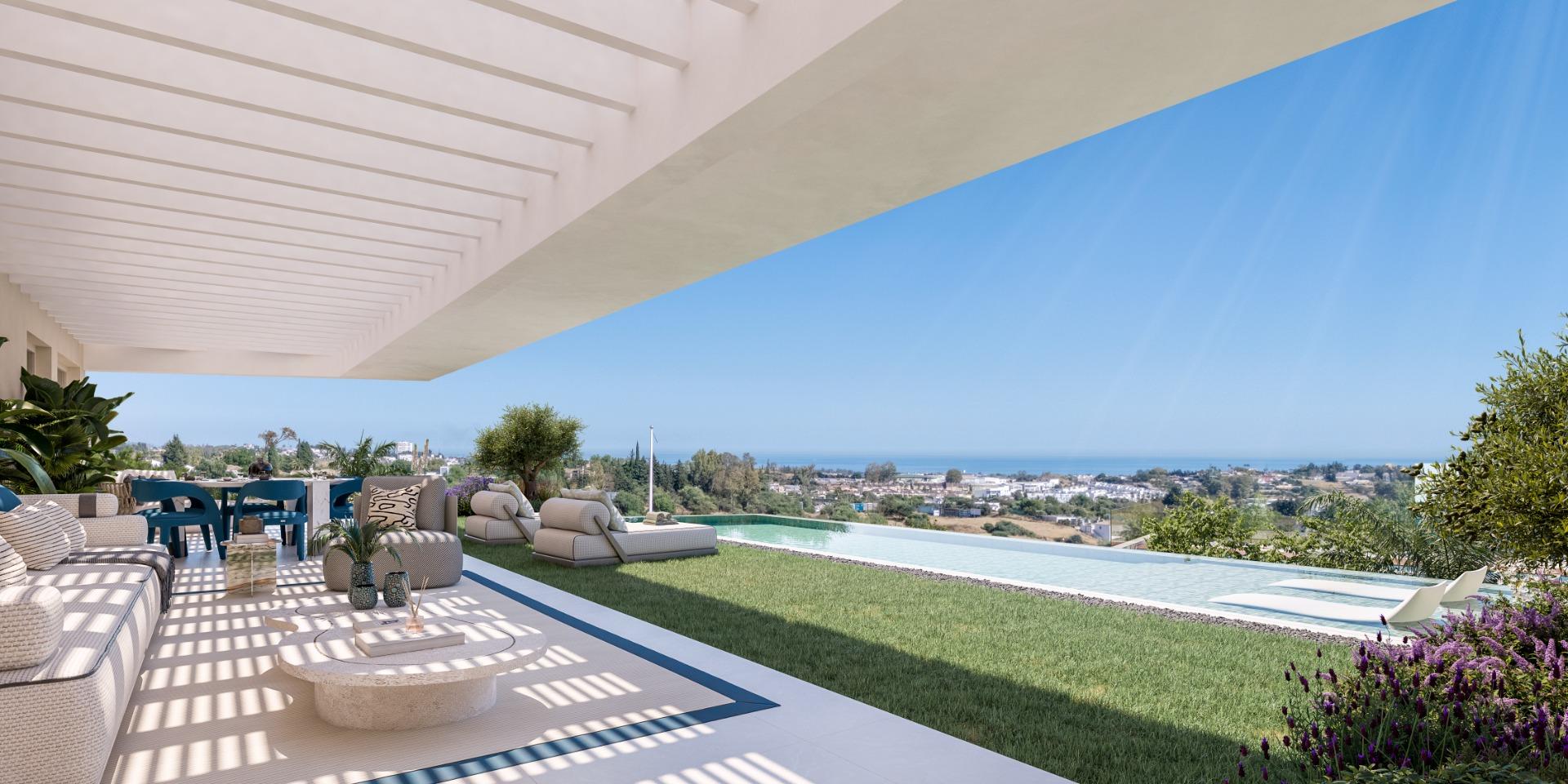 Appartements neufs de charme dans le triangle d'or de Benahavis