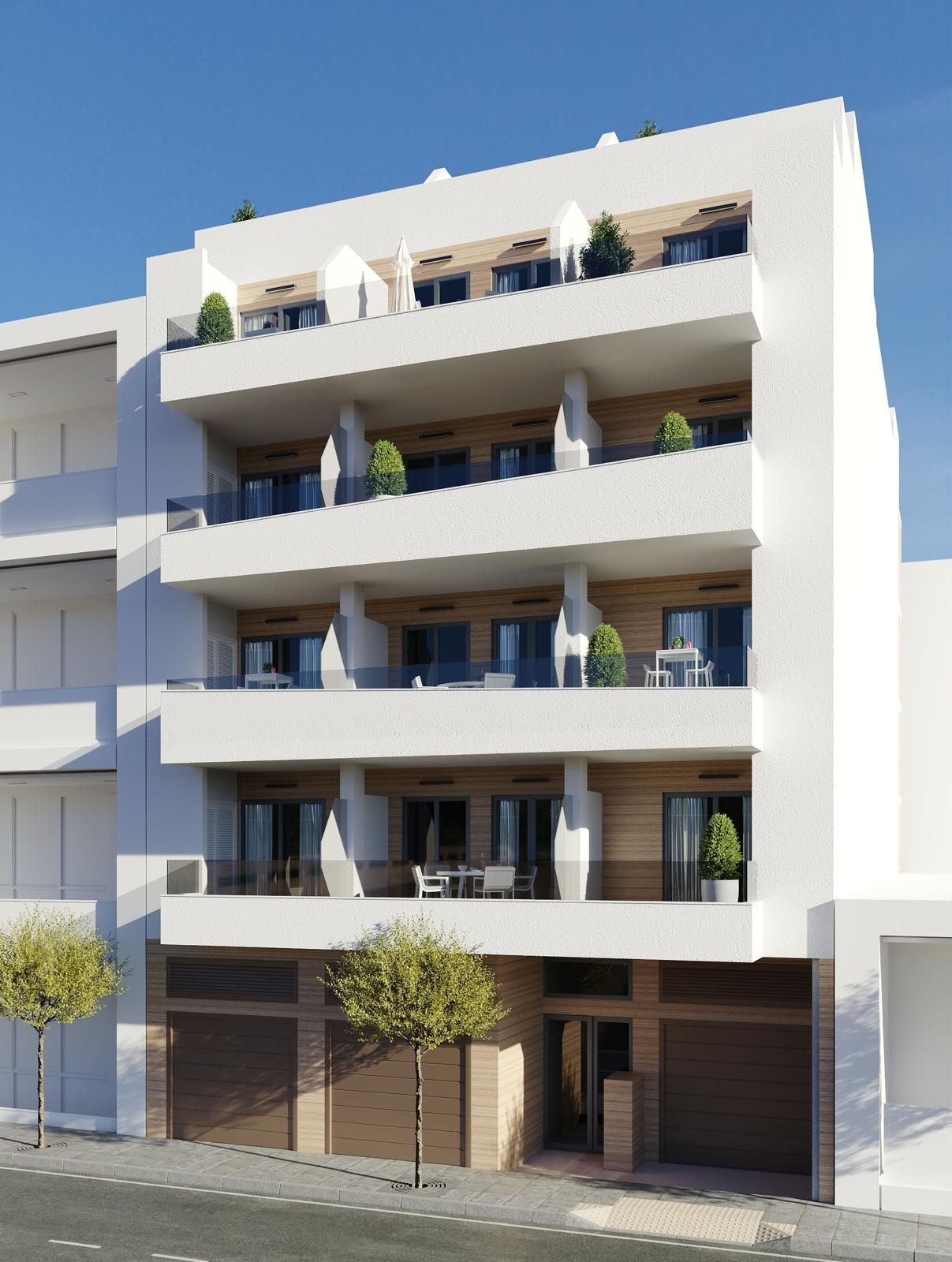 Neubauwohnungen in Torrevieja Nur 600 m vom Strand Playa del Cura entfernt