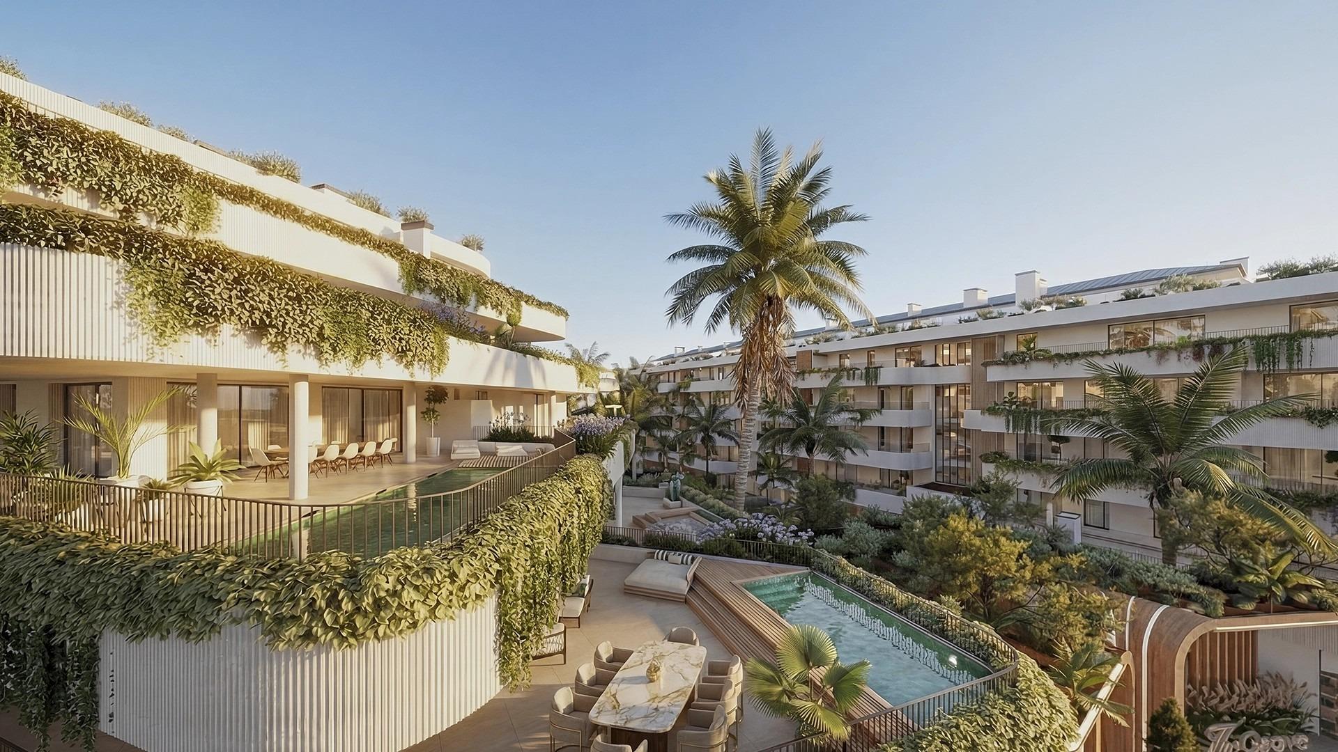 Appartements neufs de luxe à Marbella Ouest avec équipements de style resort