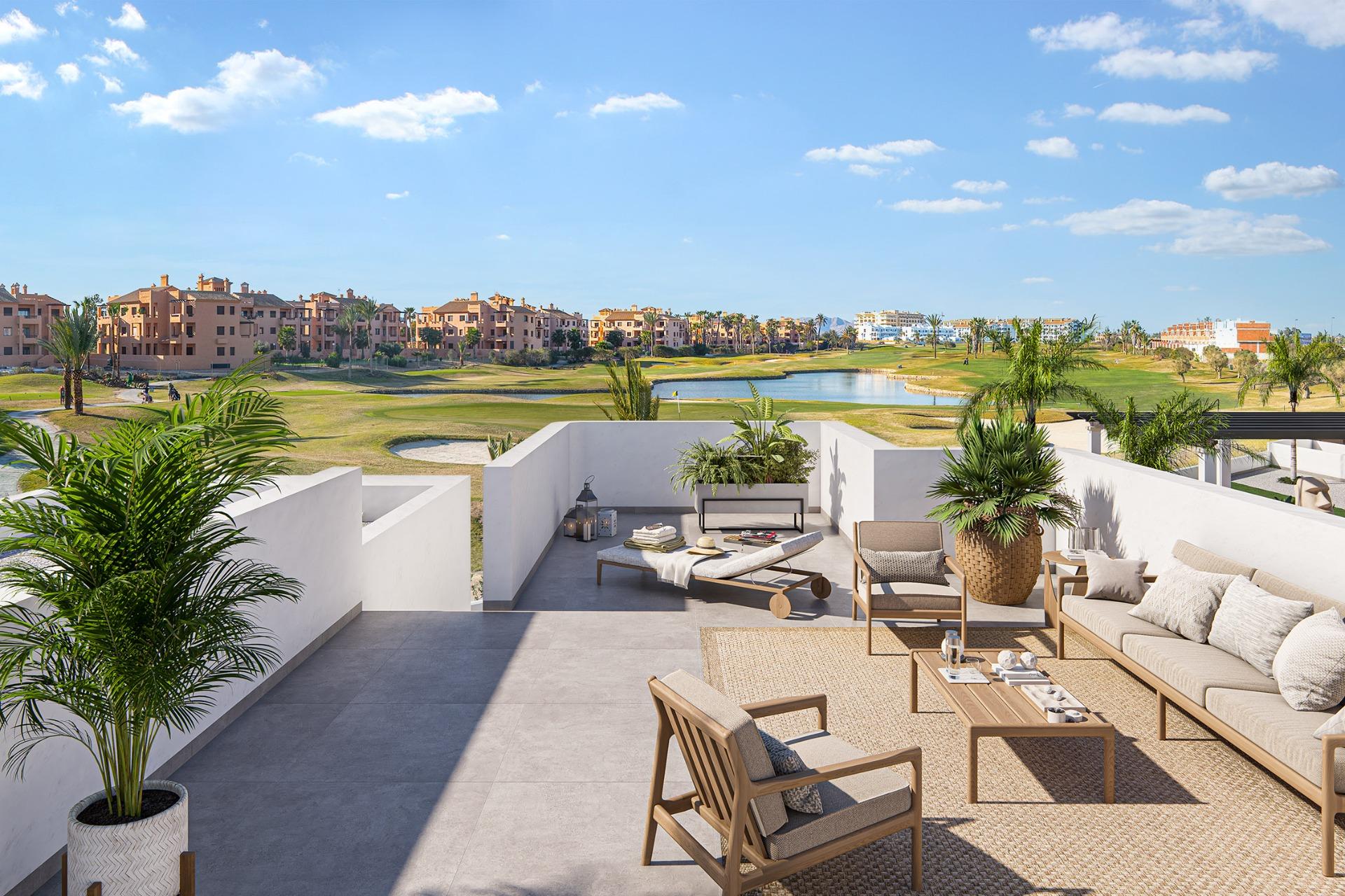 Nieuwbouw wooncomplex nabij Serena Golf en de Mar Menor in Los Alcazares