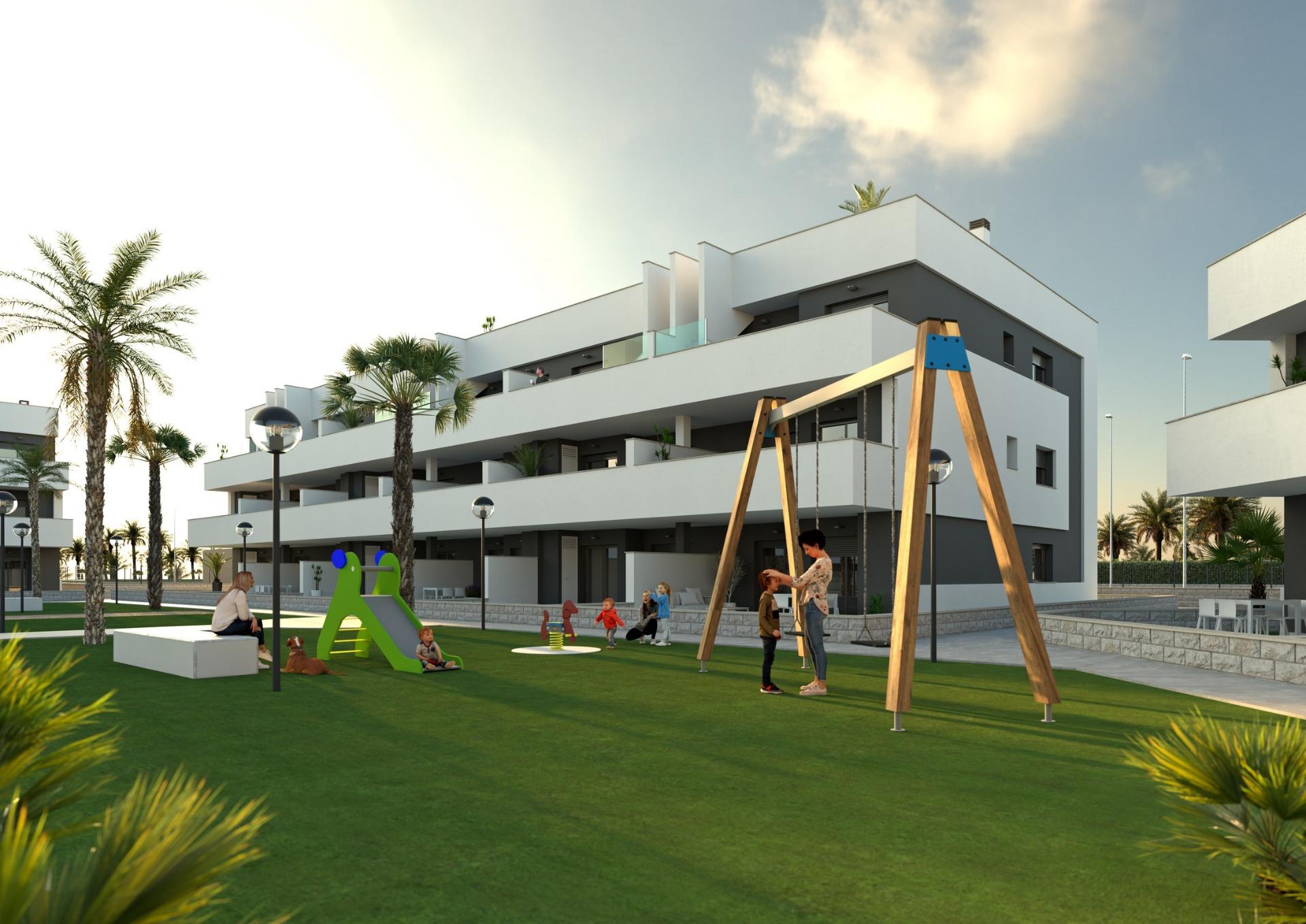 Neubau-Ferienwohnungen mit Lagunenblick in El Raso Guardamar del Segura