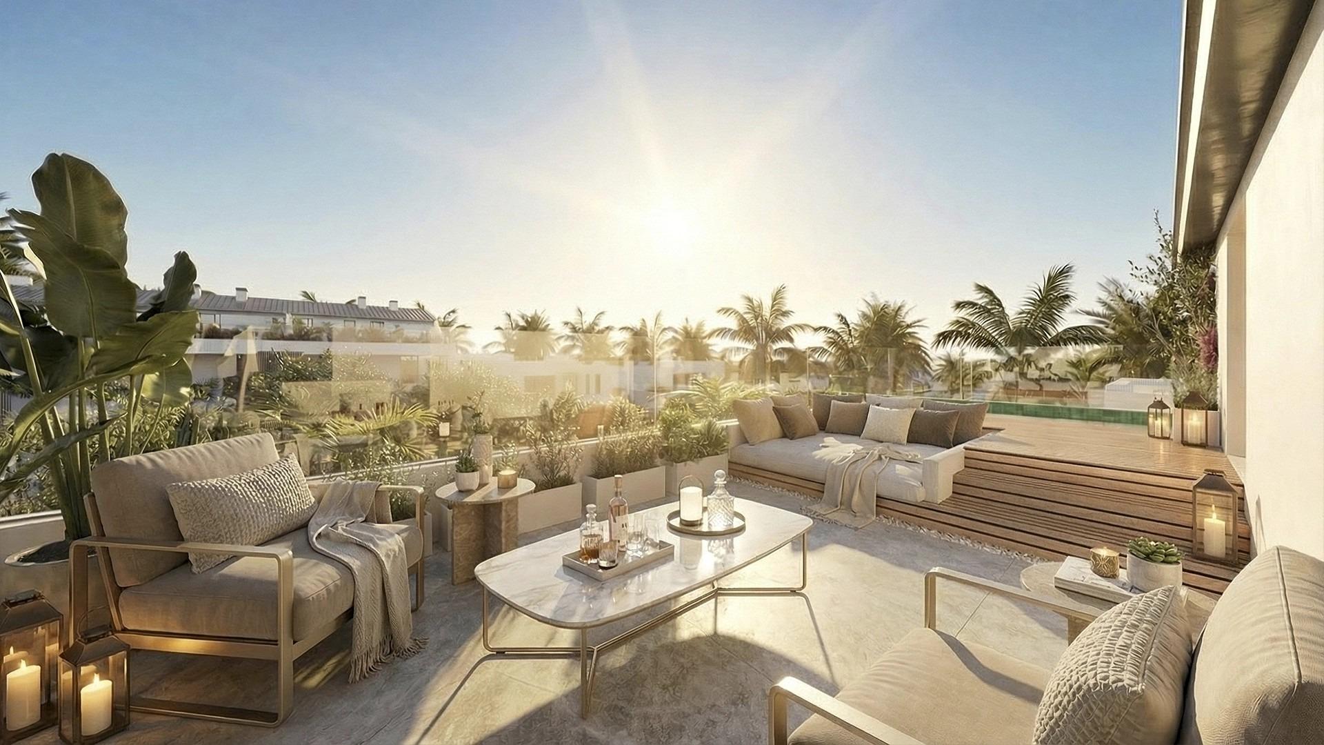 Apartamente de lux noi în Marbella West cu facilități de tip resort