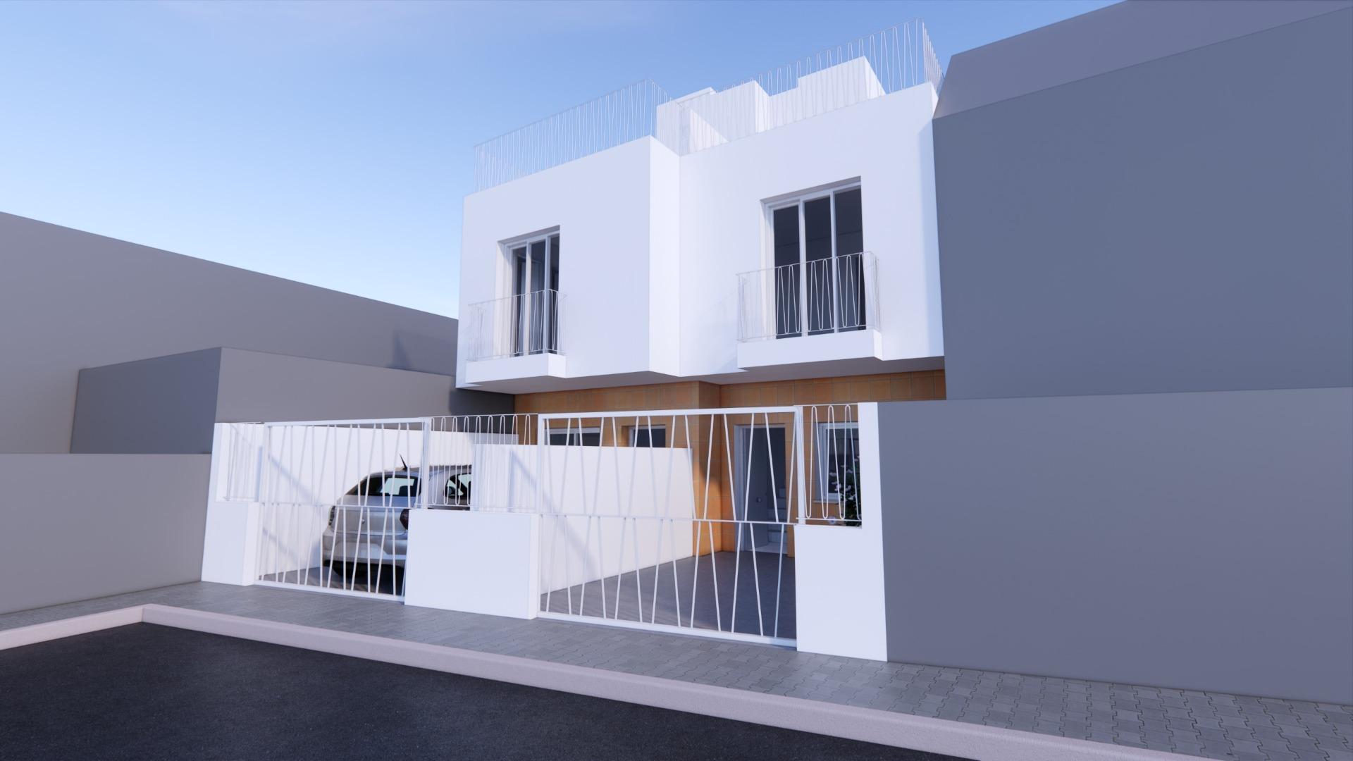 Maisons neuves à 50 m de la plage à La Azohia, Carthagène