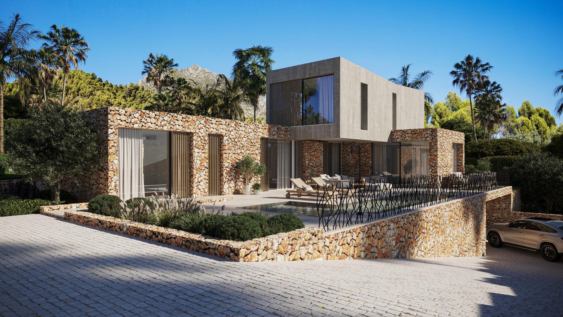 Moderne Neubauvilla mit luxuriöser Ausstattung in Javea