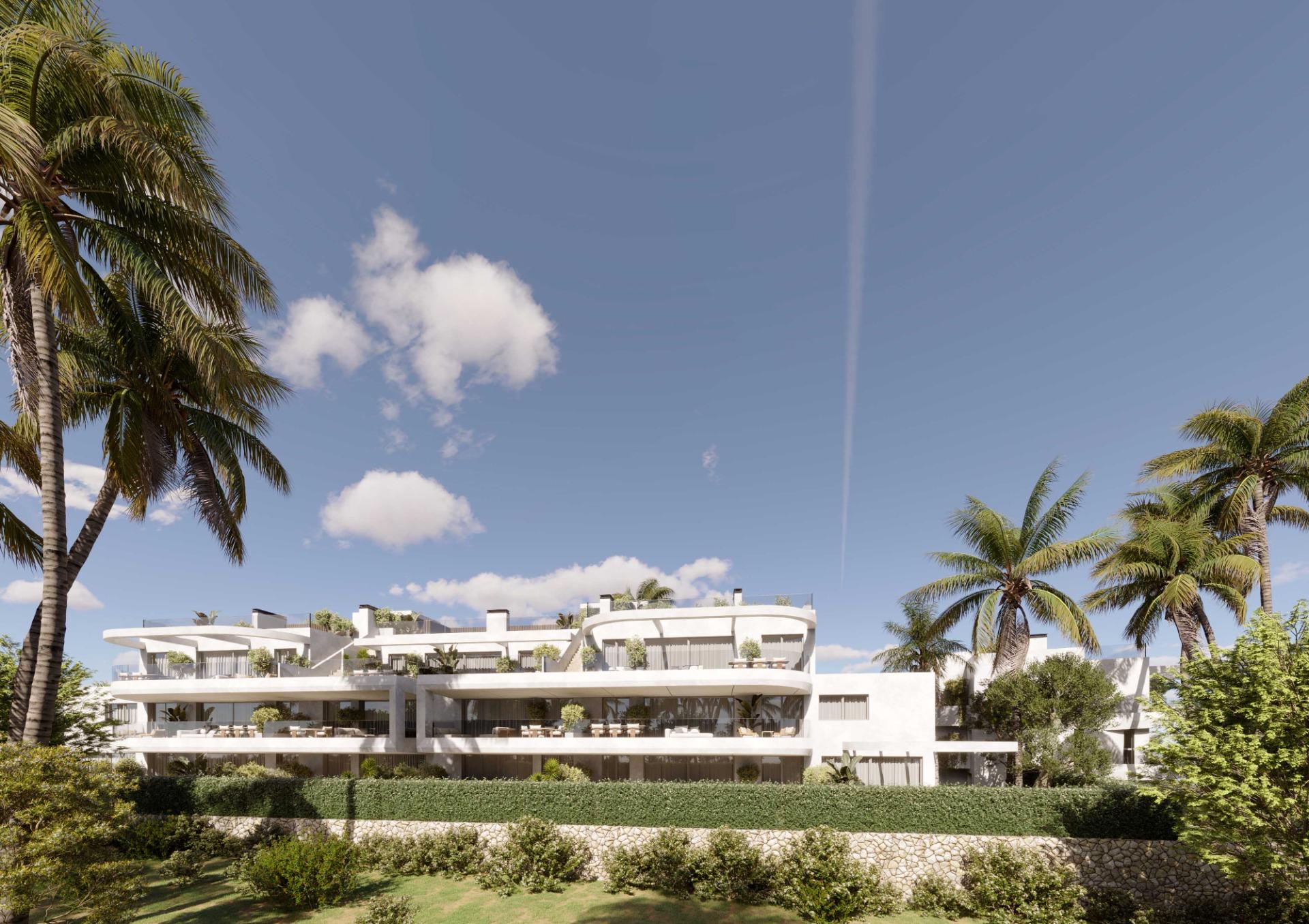 Newly built luxury semi-detached house in Estepona West: modern living by the Mediterranean