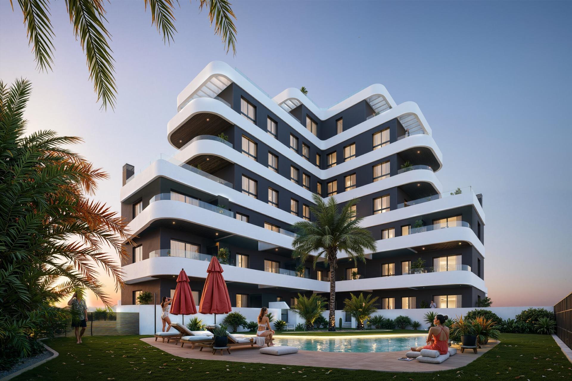 Appartements neufs à Guardamar del Segura – Une vie moderne à seulement 1,4 km de la plage
