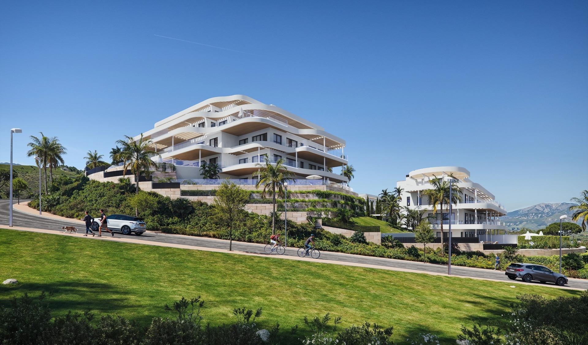 Luxury New Build Apartments in Cerrado del Águila Golf, Mijas with Sea and Golf Views