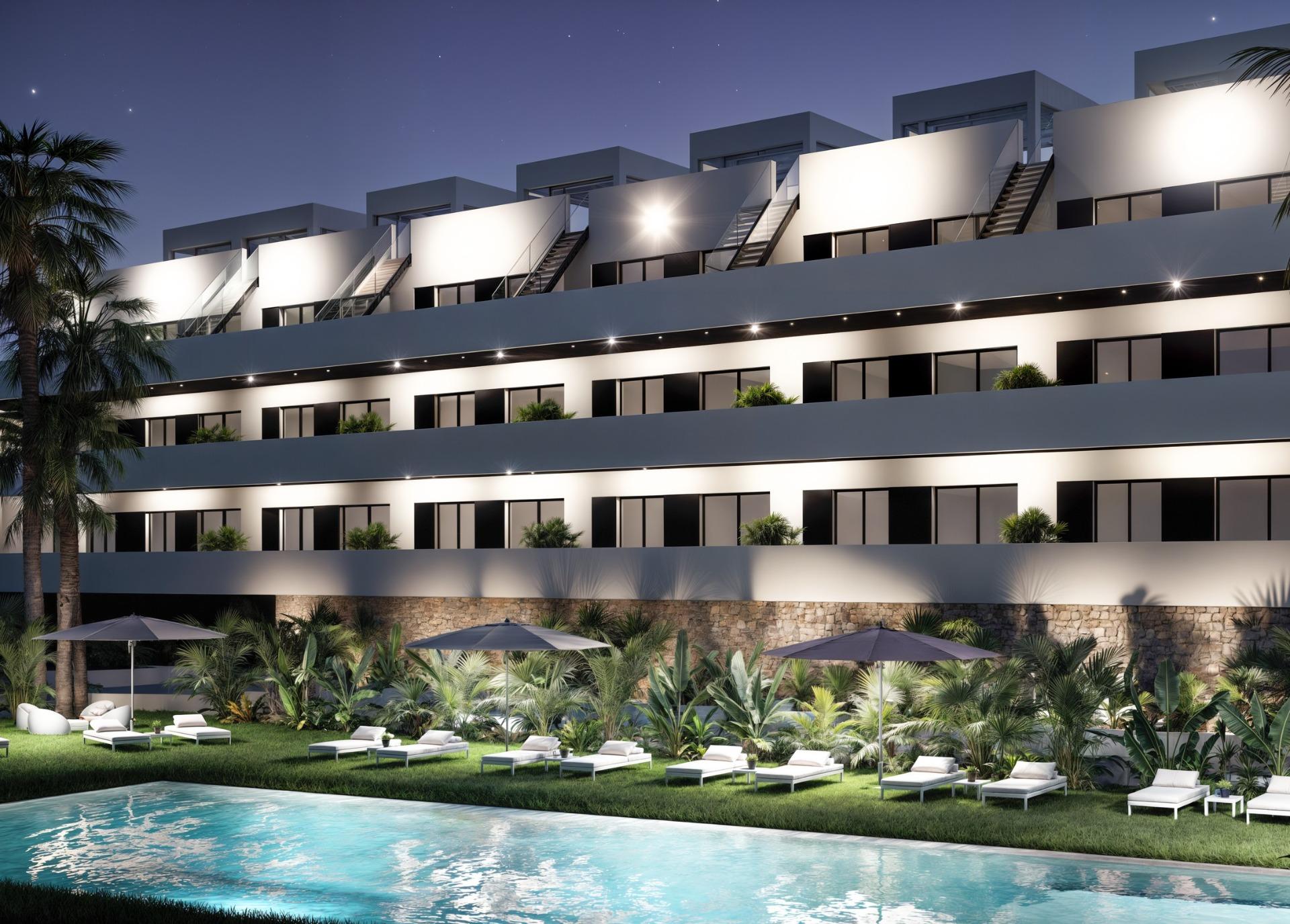 Exklusive Neubauwohnungen mit Meerblick in Finestrat, Alicante