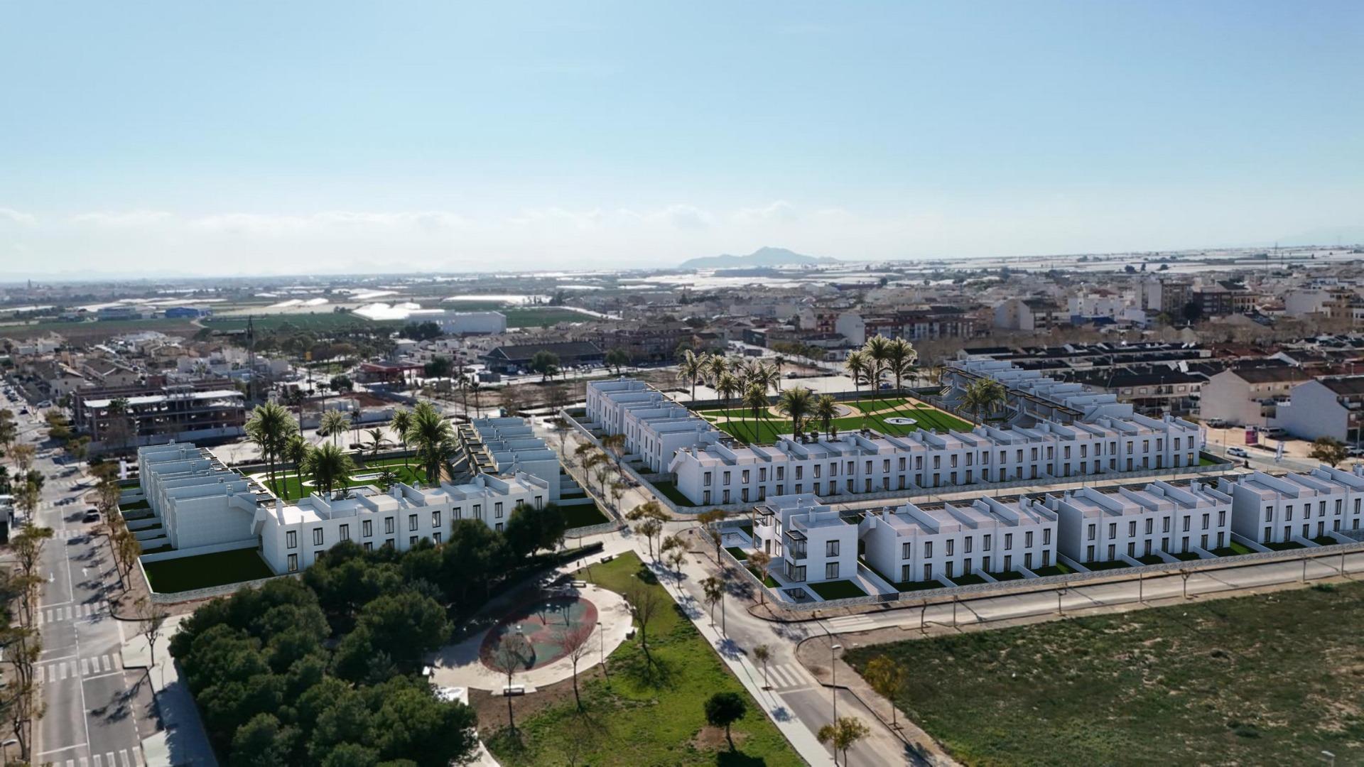 Bungalows de obra nueva en Pilar de la Horadada