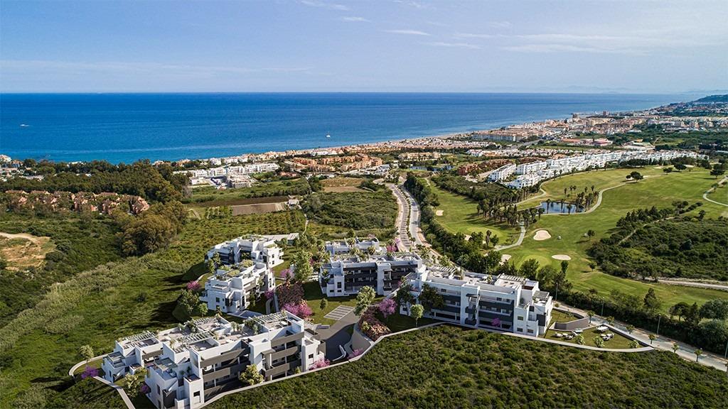 New Build Apartments for Sale in Doña Julia Golf, Casares Costa