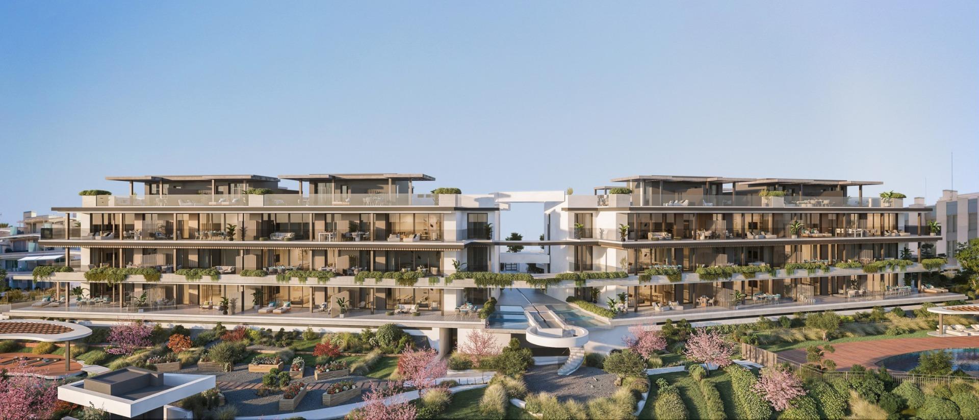 Locuințe noi în zona exclusivă New Golden Mile din Estepona