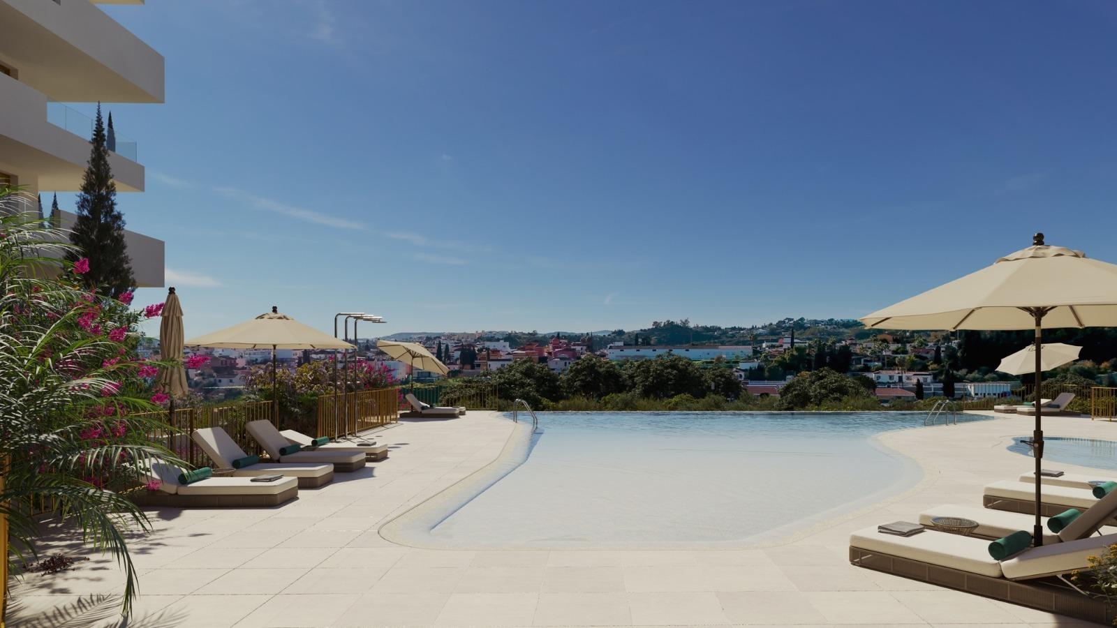 Apartamentos de nueva construcción en Los Pacos, Fuengirola: estilo de vida resort en la Costa del Sol