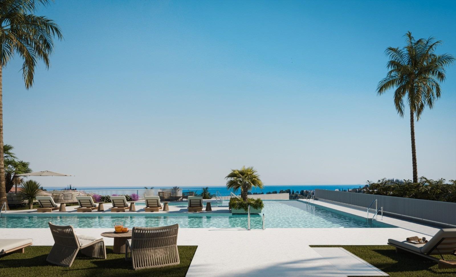 Apartamente contemporane cu vedere la mare în Mijas Costa – Lux, confort și viață mediteraneană