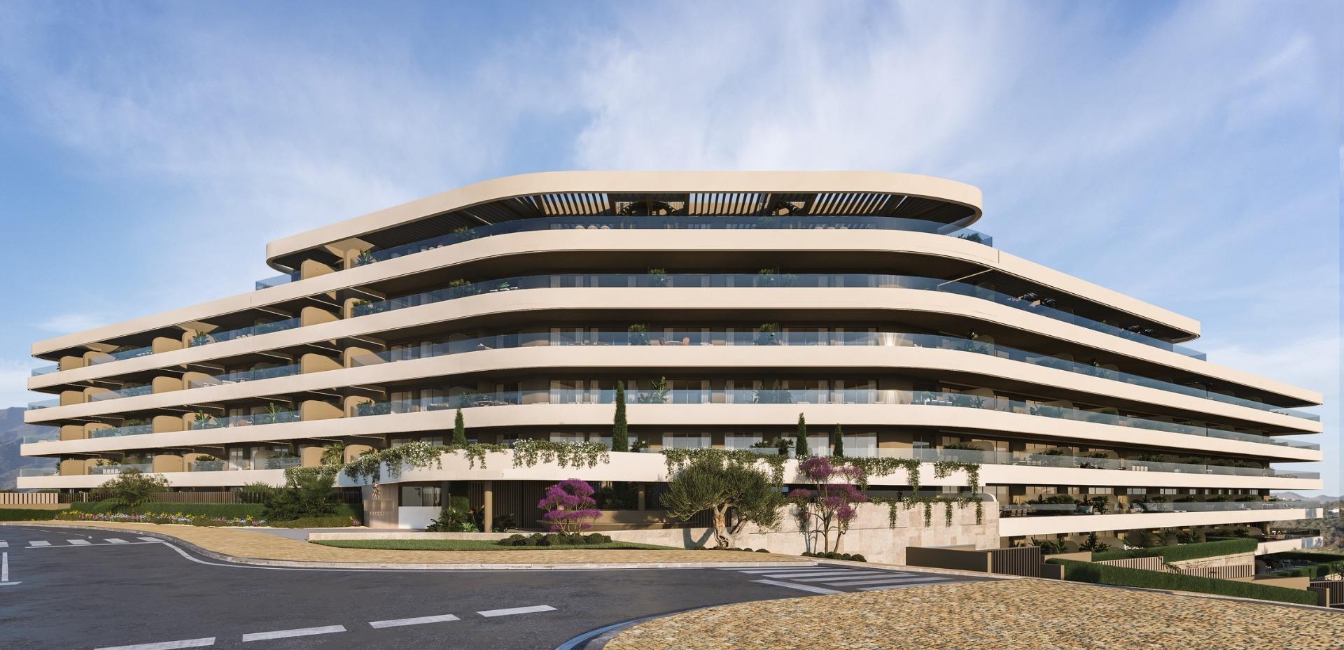 Complex rezidențial exclusiv în Estepona, cu vedere la mare și stil de viață mediteranean