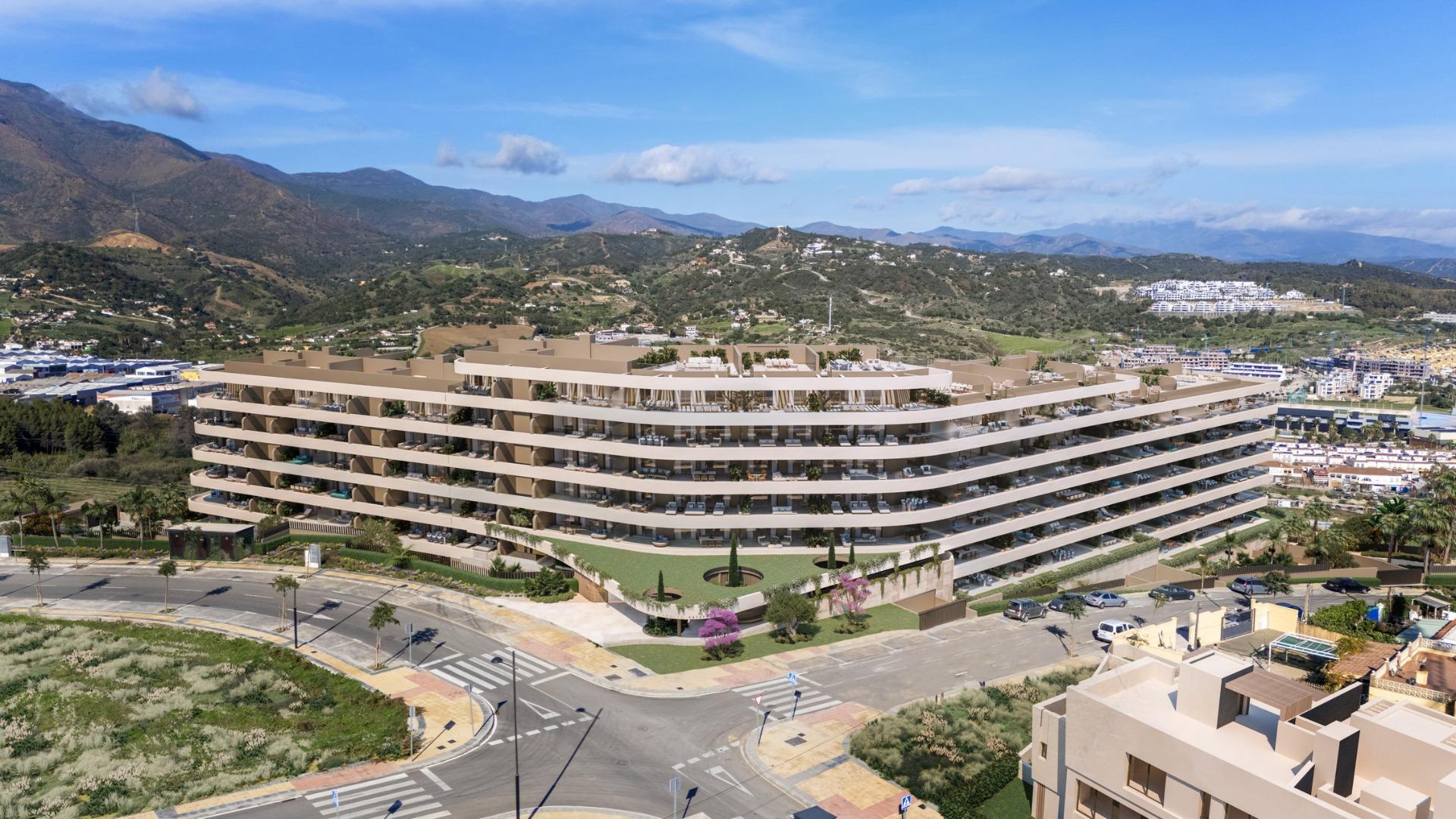 Complexe résidentiel exclusif à Estepona avec vue sur la mer et style de vie méditerranéen