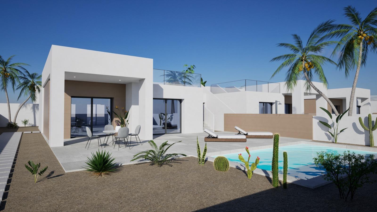 Moderne villa's in La Romana, Alicante
