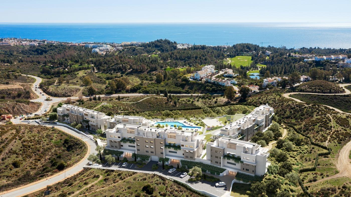 Apartamente noi cu vedere la mare în Mijas, Málaga – Viață modernă pe Costa del Sol