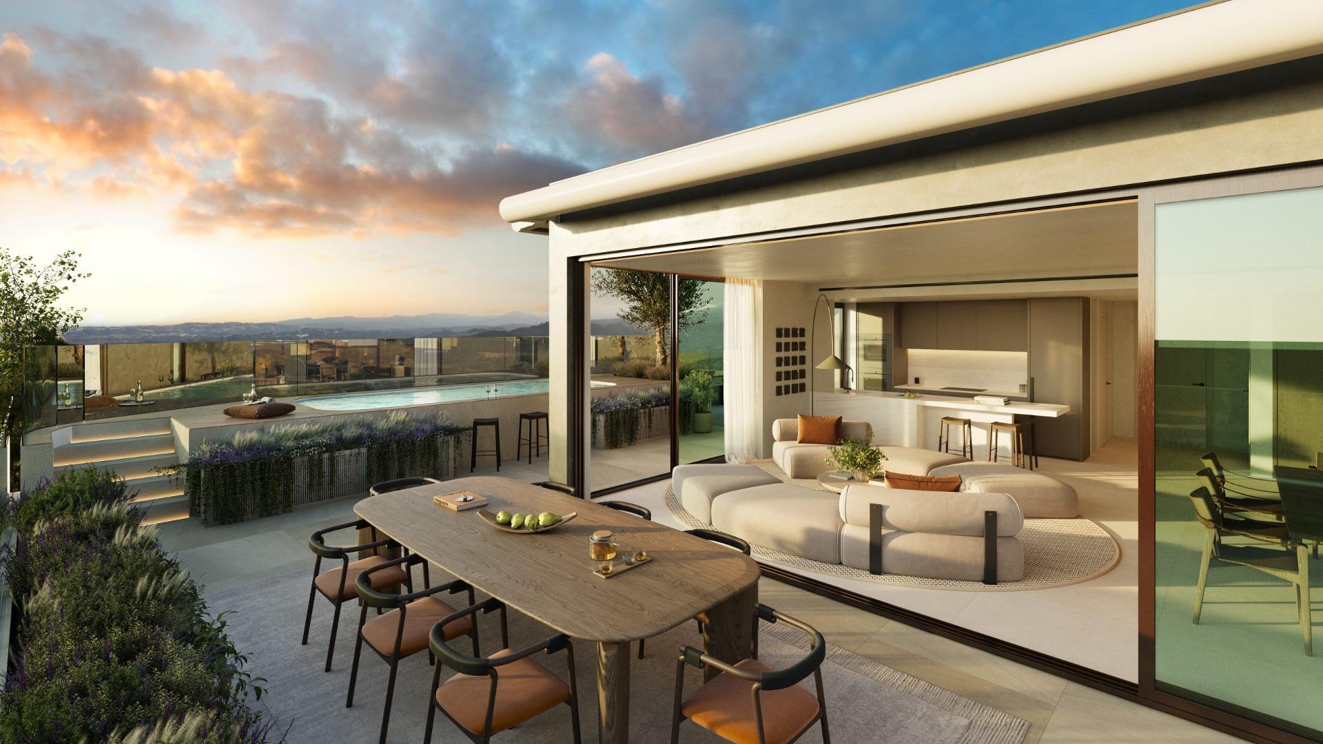 Exklusive nachhaltige Residenzen in El Higuerón, Costa del Sol