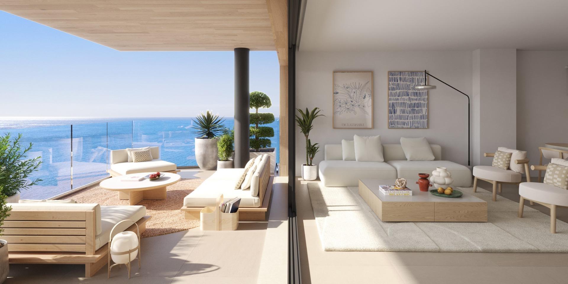 Appartements et penthouses neufs exclusifs avec vue sur la mer à Fuengirola