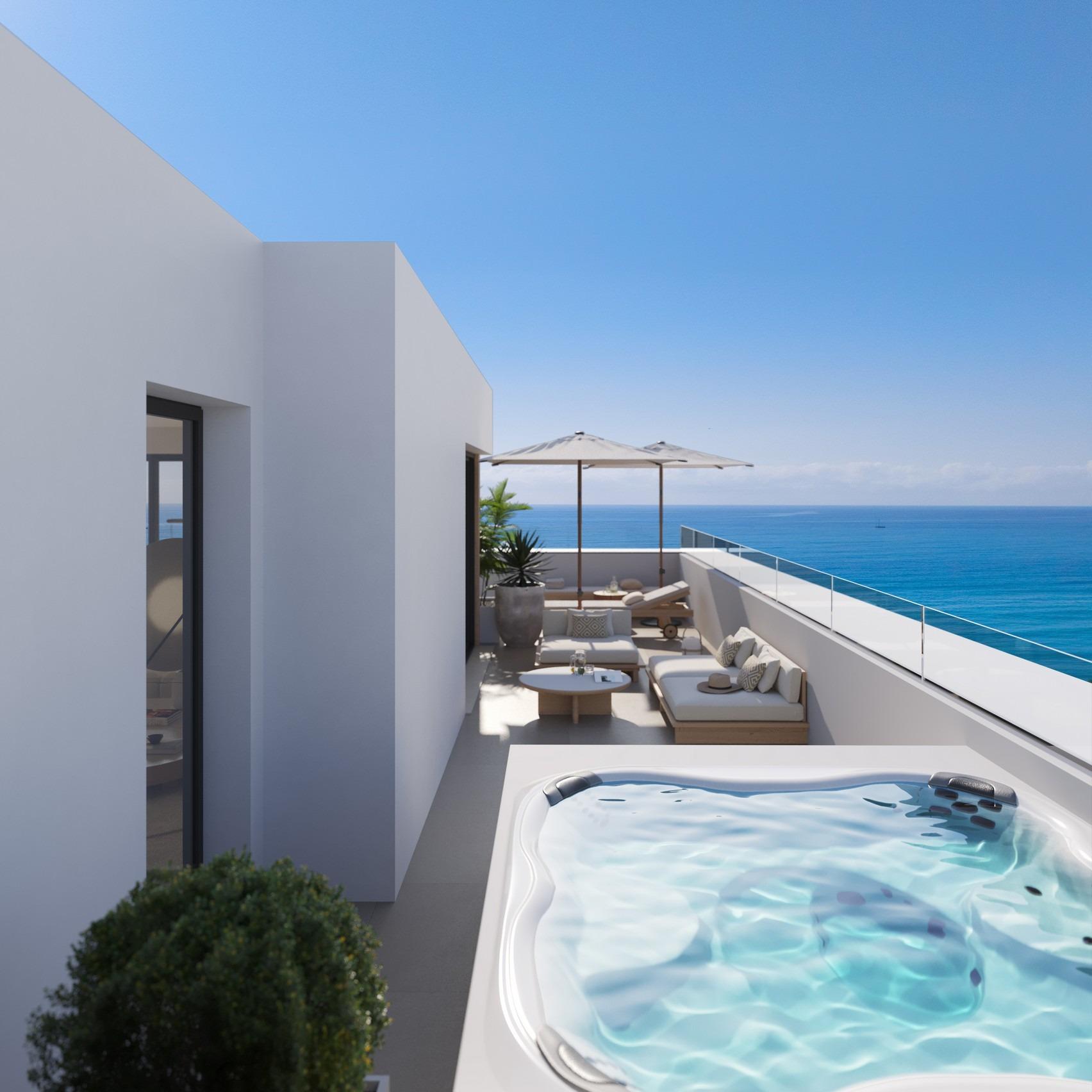 Apartamente și Penthouse-uri Exclusiviste Noi, cu Vedere la Mare în Fuengirola