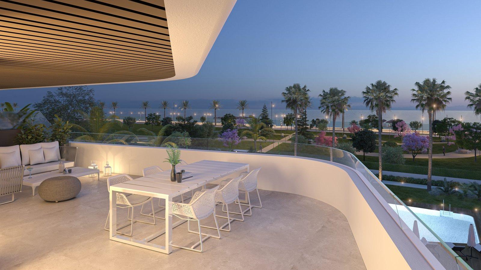Apartamente noi pe malul mării în Los Álamos, Torremolinos