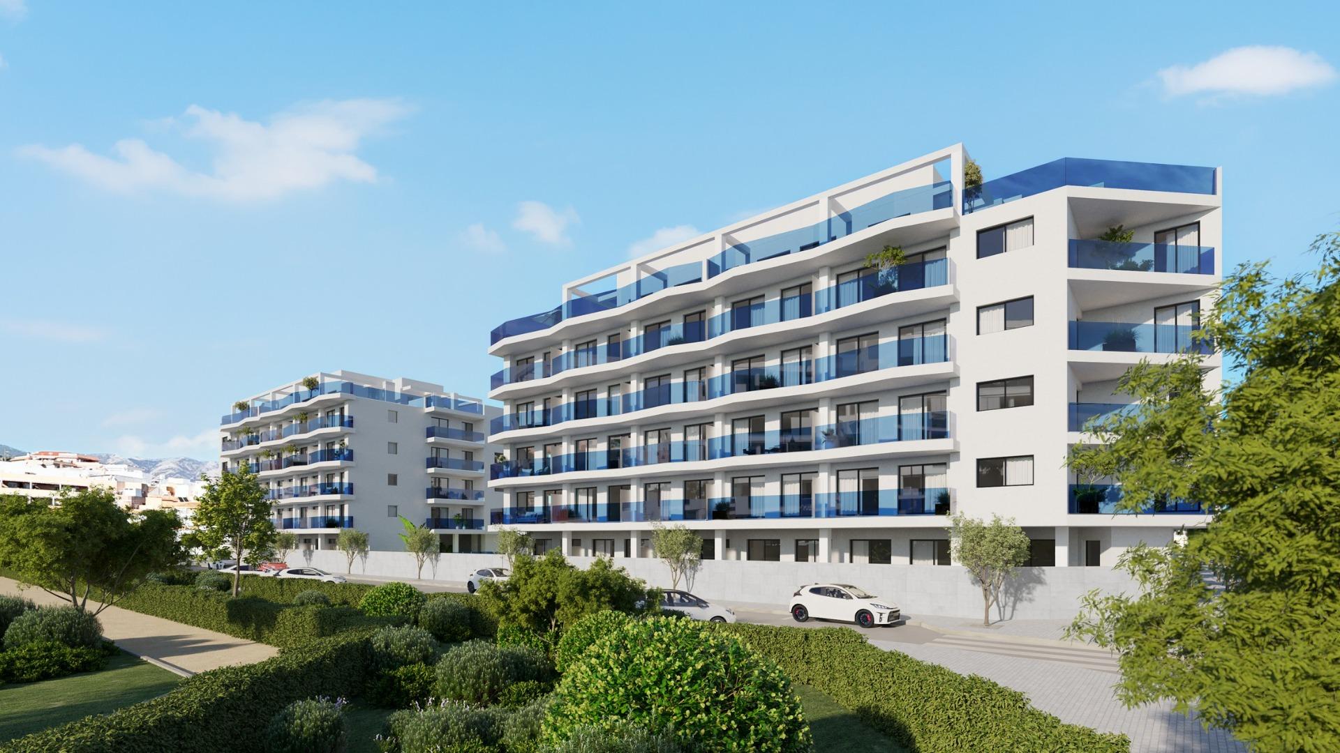 Moderne Einzimmerwohnungen in Mijas Costa