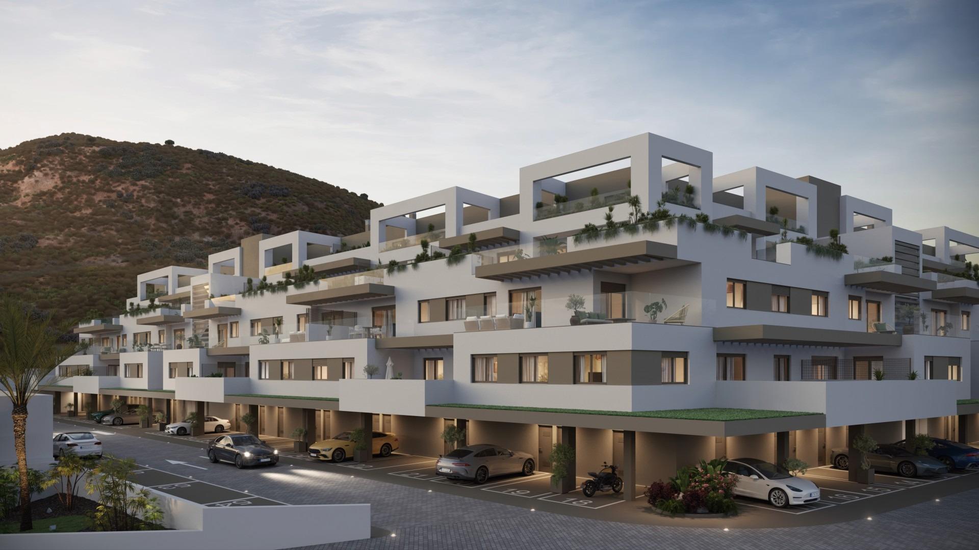 Neubauwohnungen mit Meer- und Golfblick in Pulpí, Almería