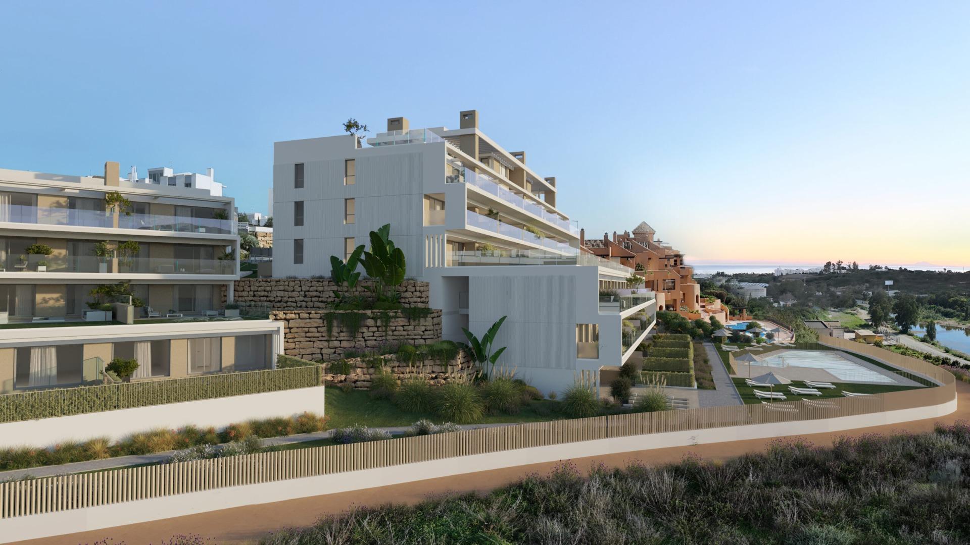 Apartamentos modernos de nueva construcción en Cancelada, Estepona