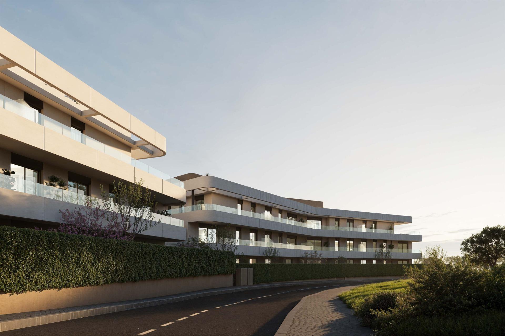 Modernos apartamentos de nueva construcción en Estepona Golf, Málaga
