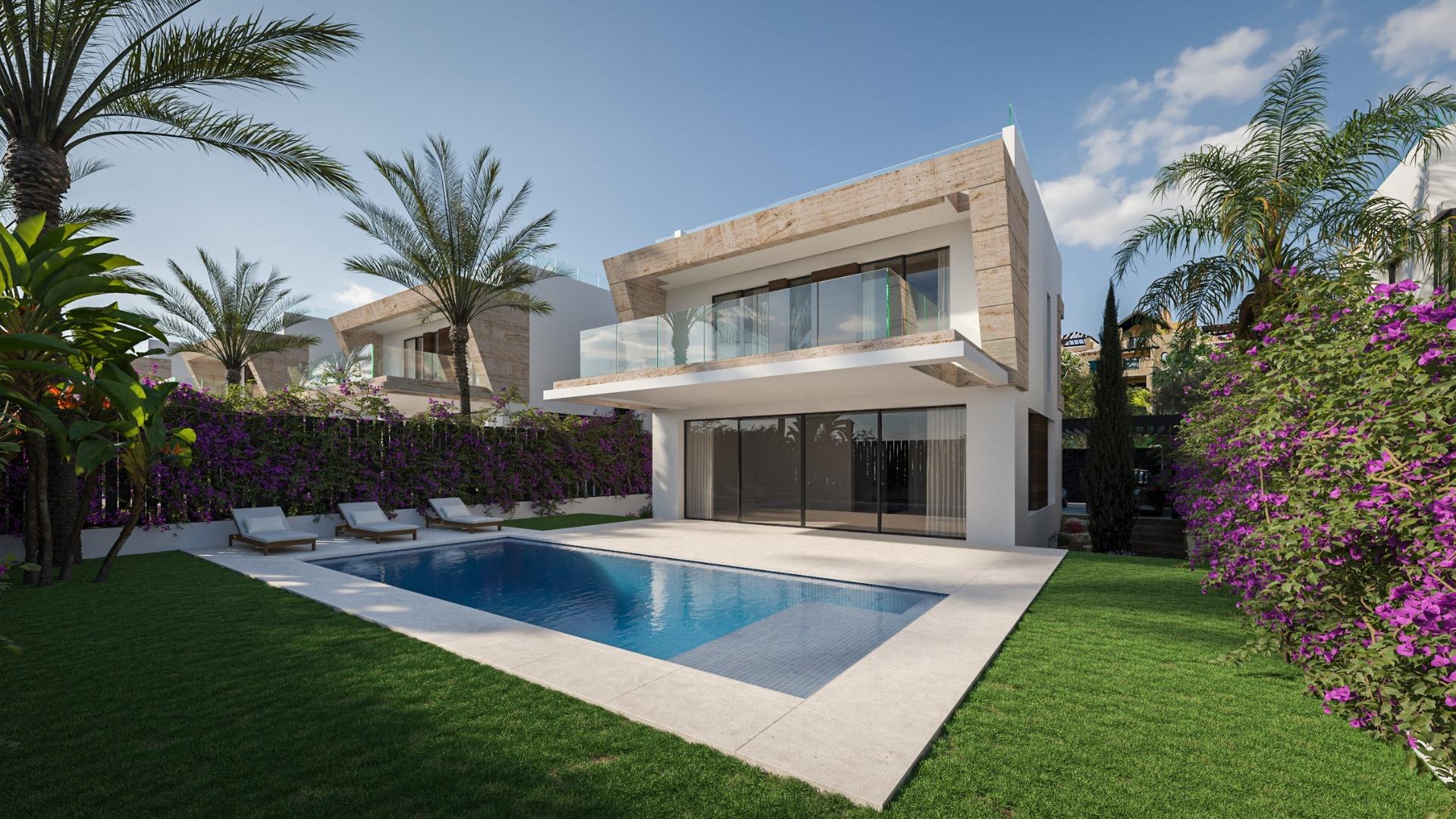 Vile noi exclusive în Estepona, lângă El Campanario Golf