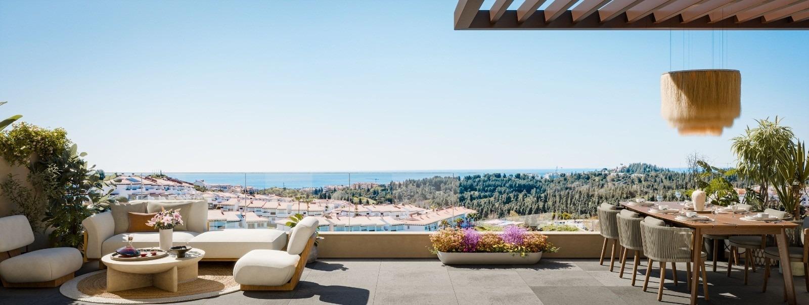 Apartamente contemporane cu vedere la mare în Mijas Costa – Lux, confort și viață mediteraneană