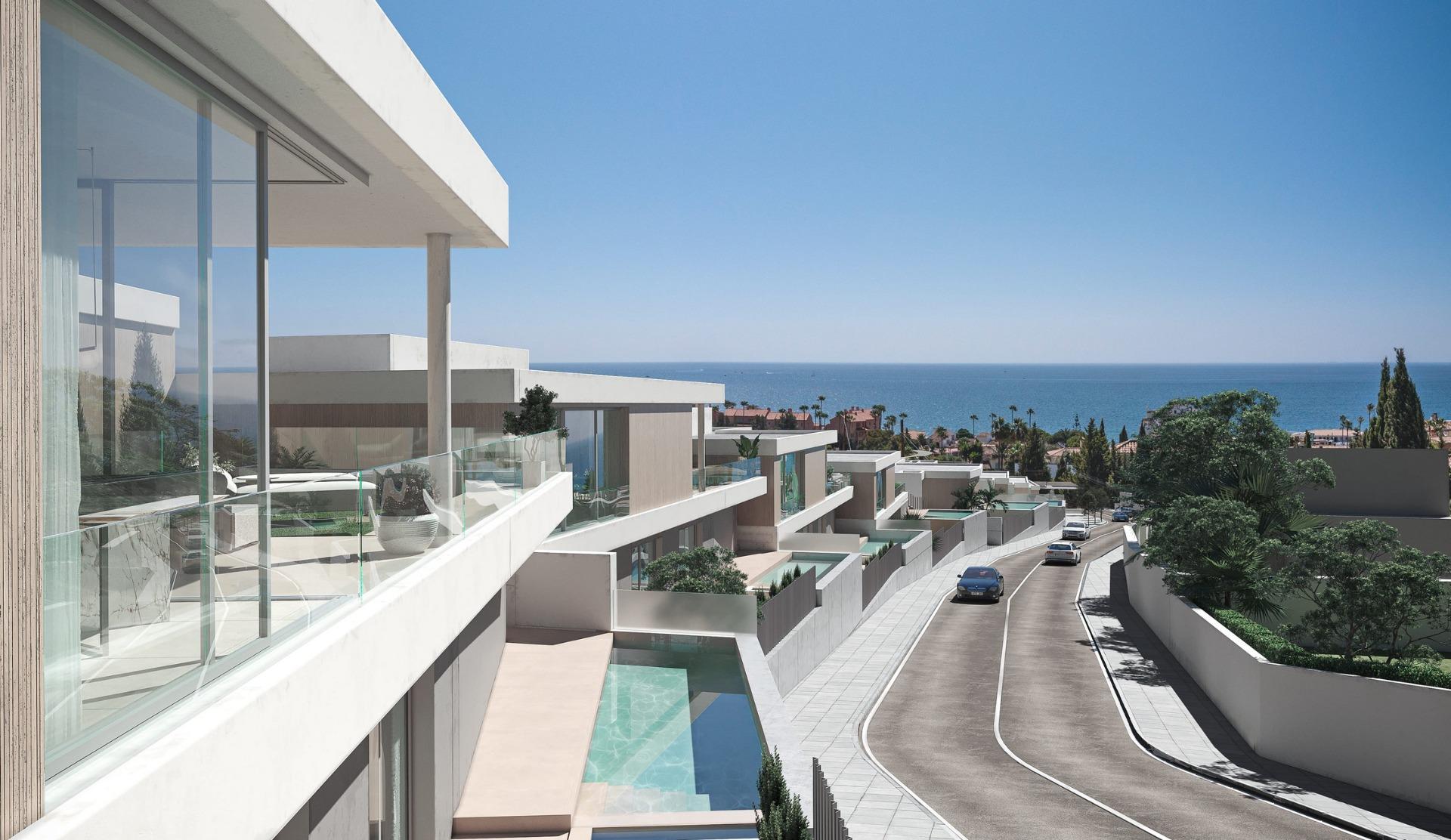 Exklusive Neubau-Villen mit Meerblick in Estepona