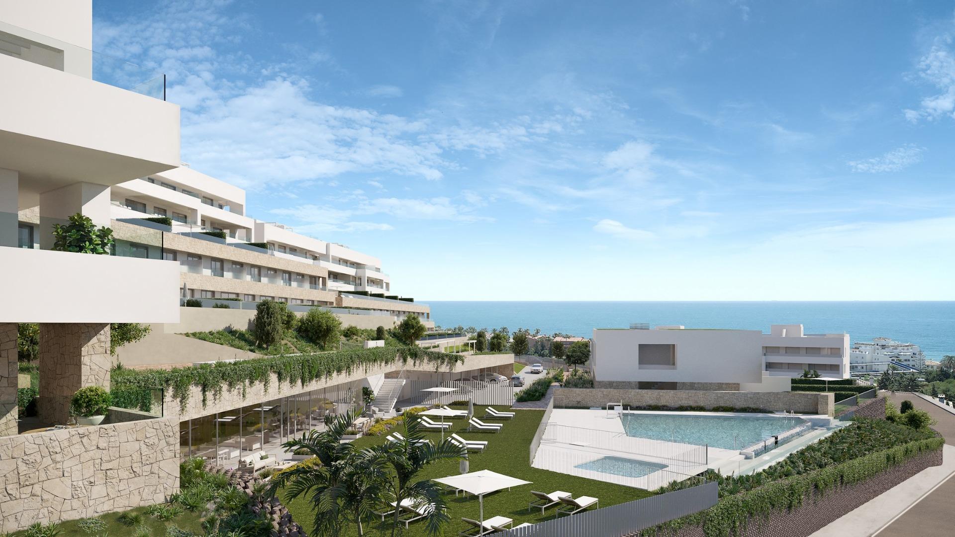Apartamente de lux cu vedere la mare în Estepona – la doar 400 de metri de plajă