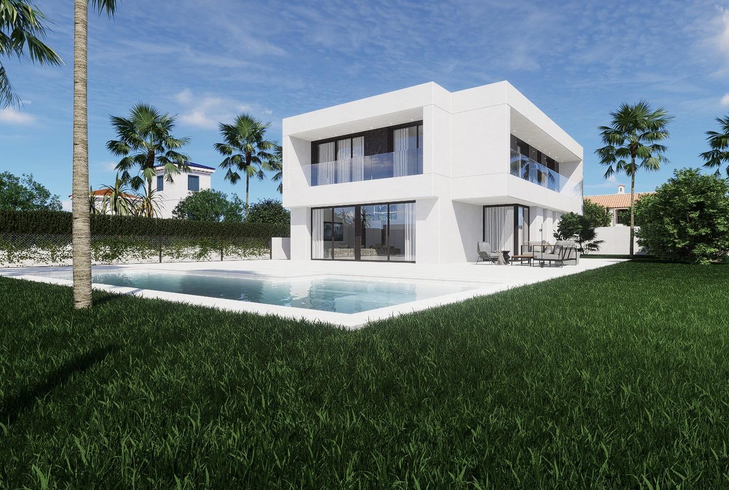 Luxuriöse Neubauvilla zum Verkauf in La Zenia, Orihuela Costa