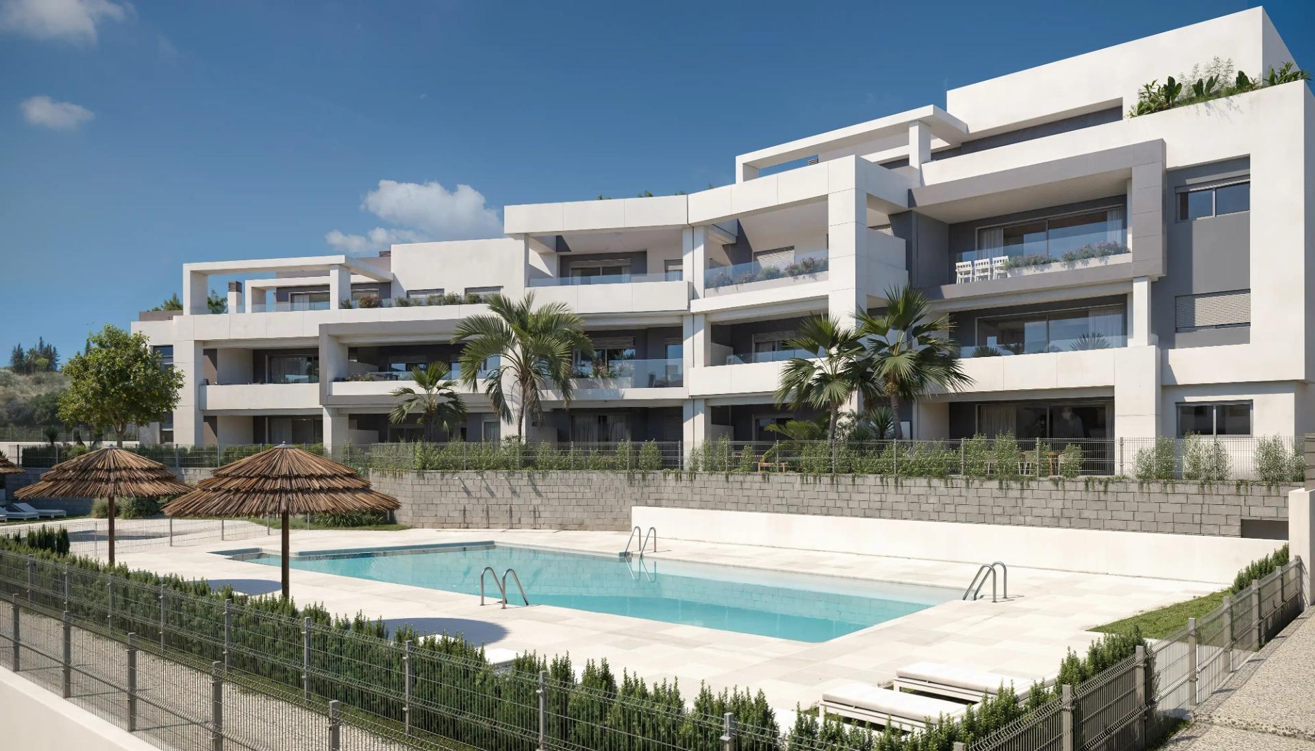 Complex rezidențial exclusiv cu spa și piscine în zona Selwo, Estepona