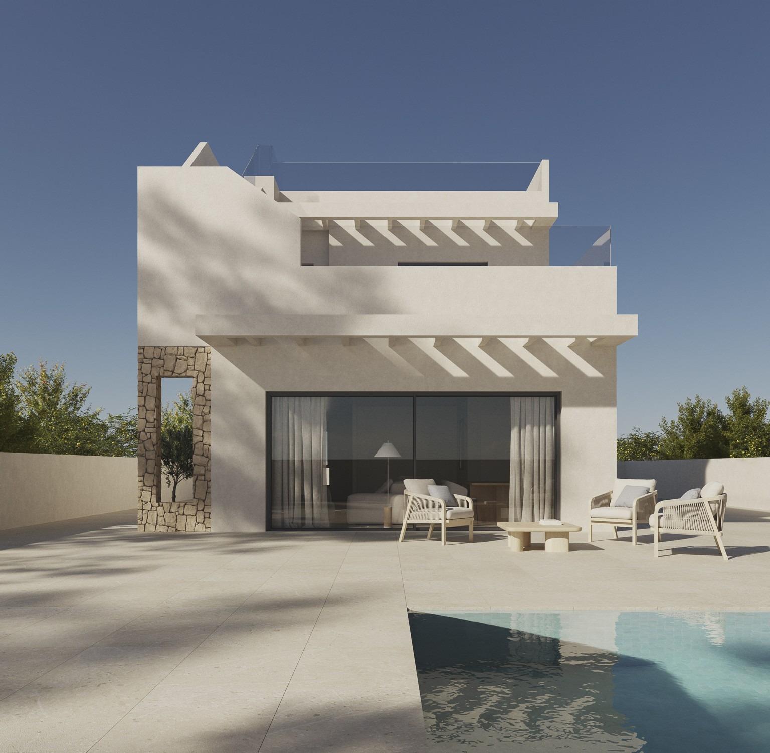 Moderne luxe villa's te koop in Polop de la Marina, Costa Blanca