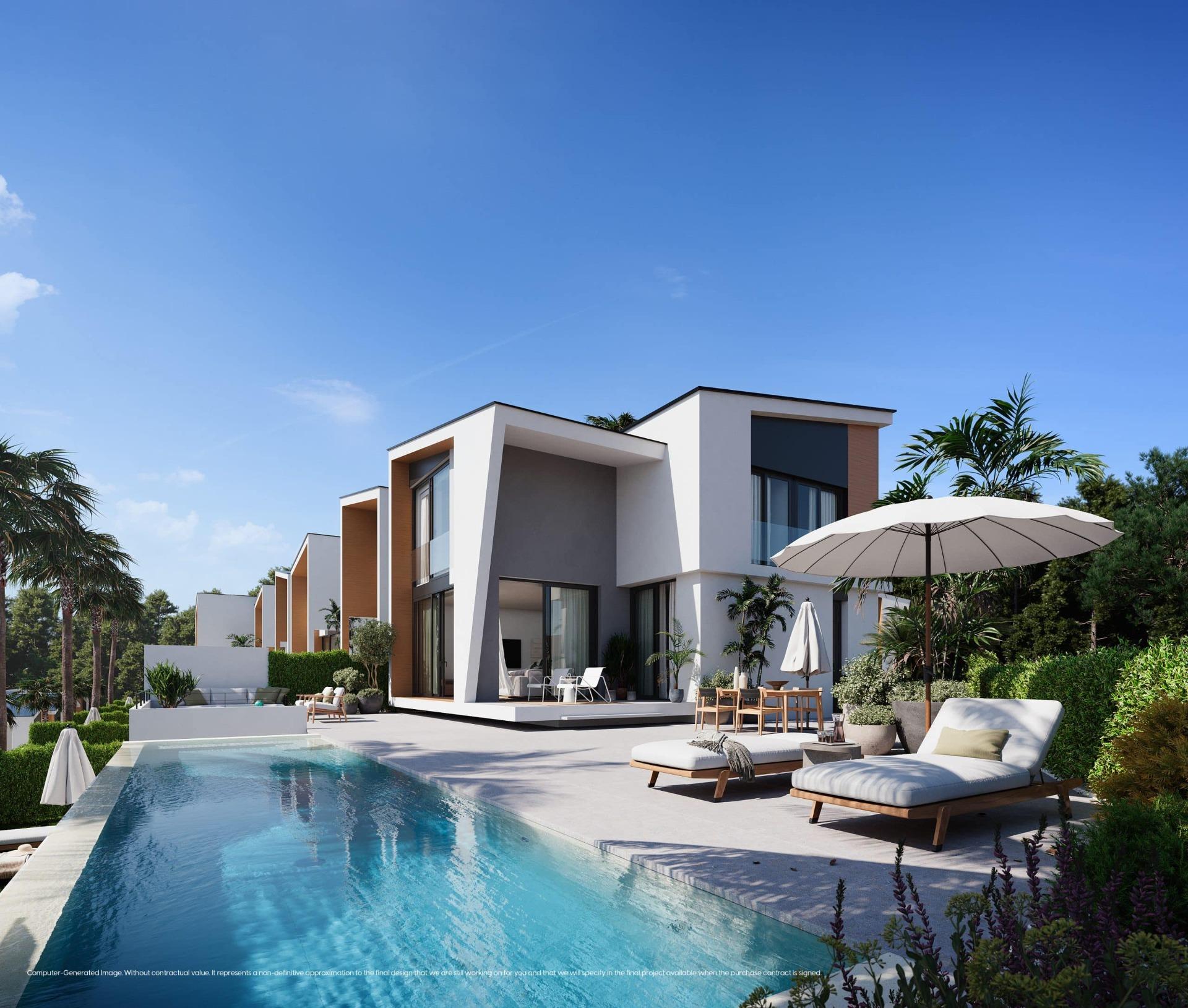 VILLAS NEUVES AVEC VUE SUR LA MER À LA CALA DE MIJAS