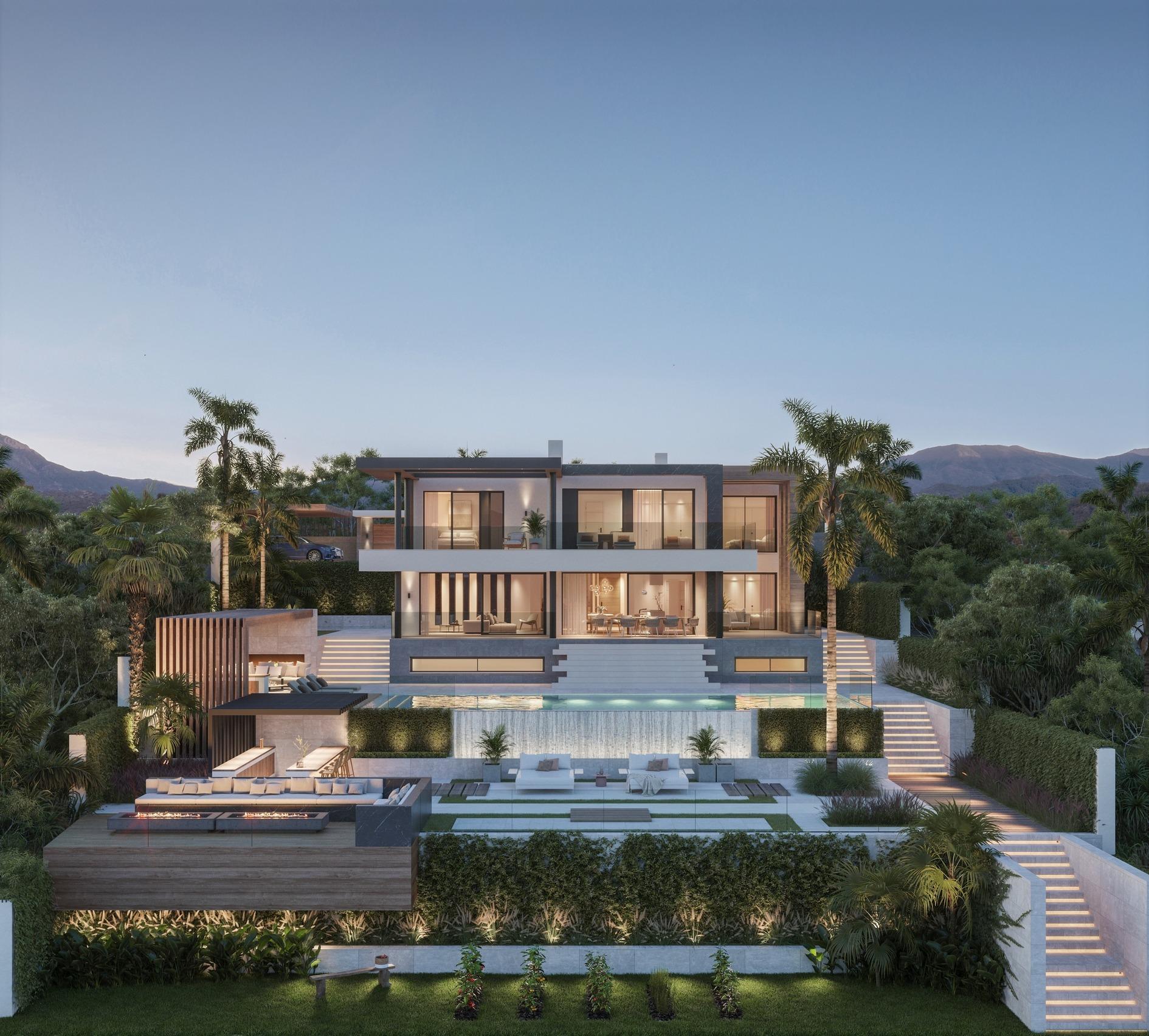 COMPLEXE EXCLUSIF AVEC LES MEILLEURES VUES SUR LE GOLF ET LA MER À MIJAS