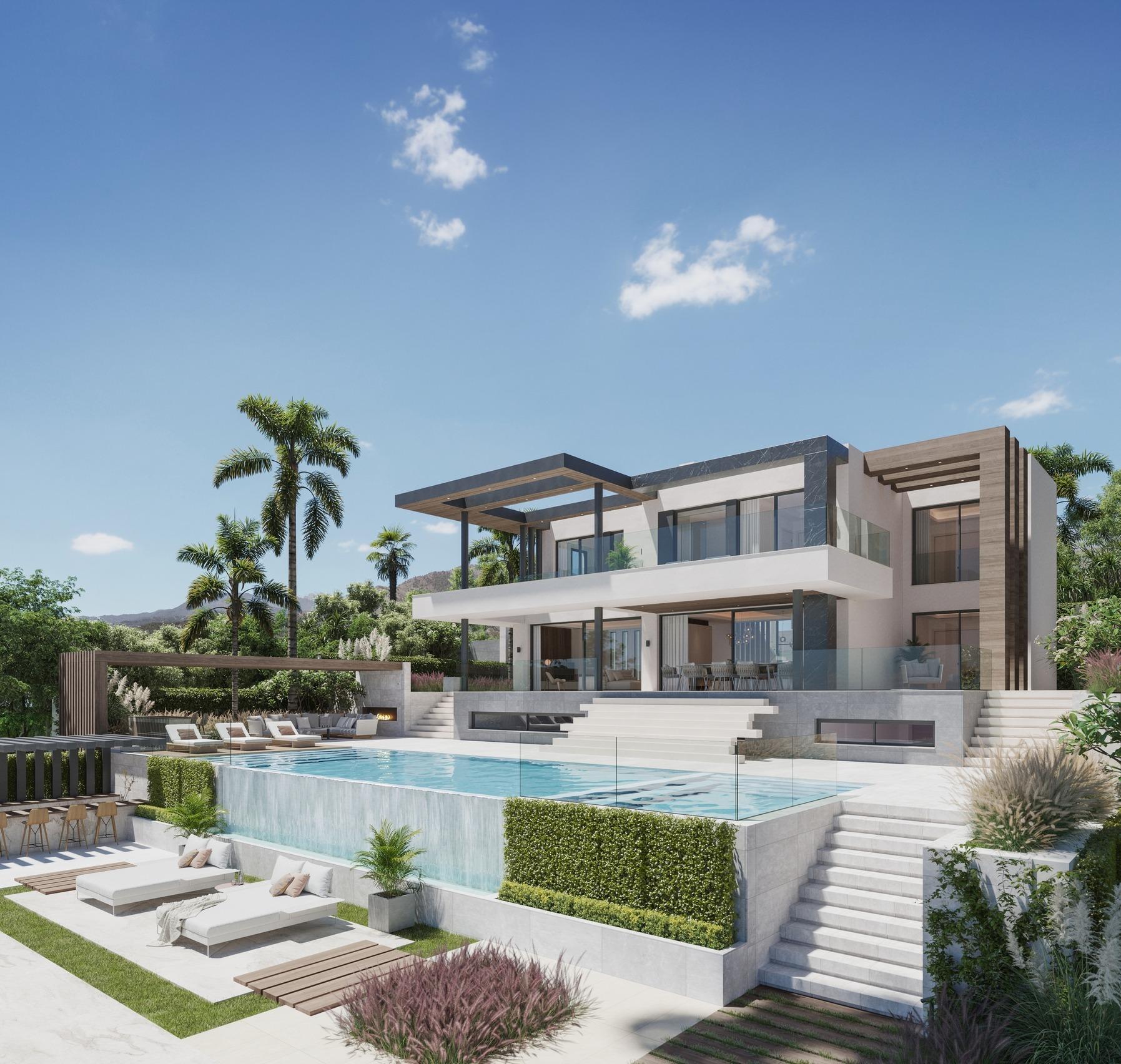 COMPLEXE EXCLUSIF AVEC LES MEILLEURES VUES SUR LE GOLF ET LA MER À MIJAS