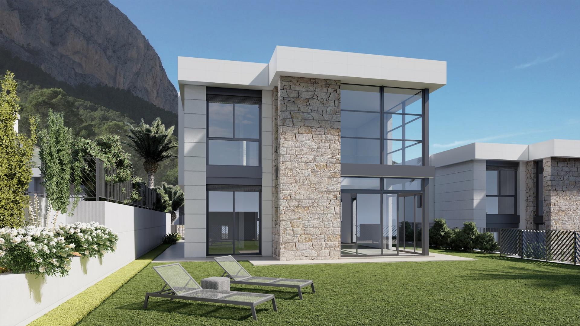 Vile noi de construcție în Polop, Alicante