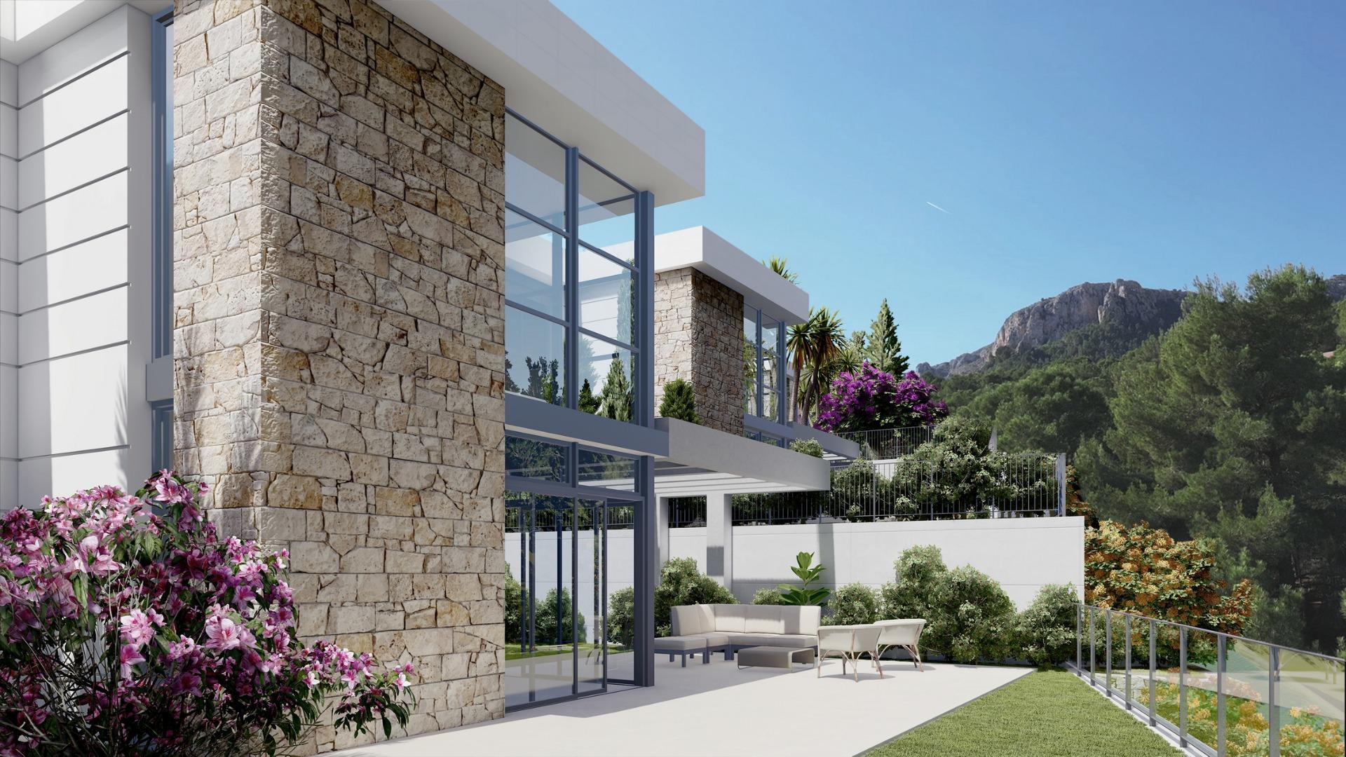 Villas neuves à Polop, Alicante