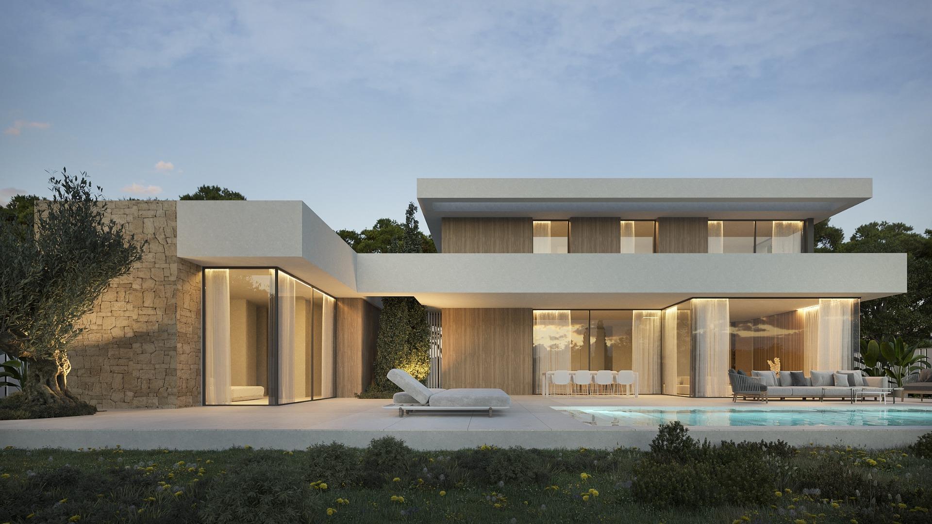 Luxe nieuwbouwvilla in Moraira - Op slechts 3 km van de zee
