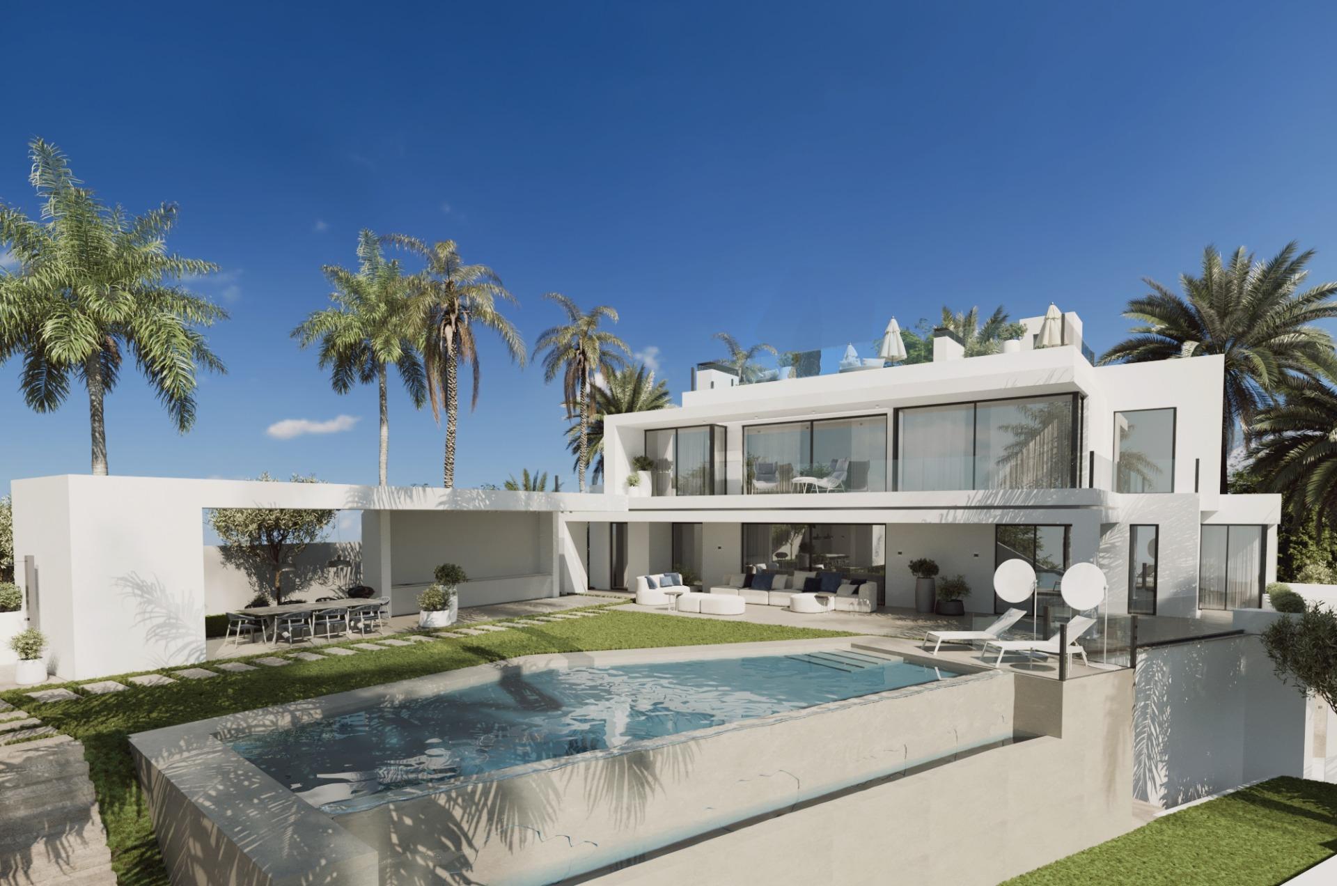 Luxueus wonen in Cascada de Camoján, Marbella: Een oase van privacy en elegantie.