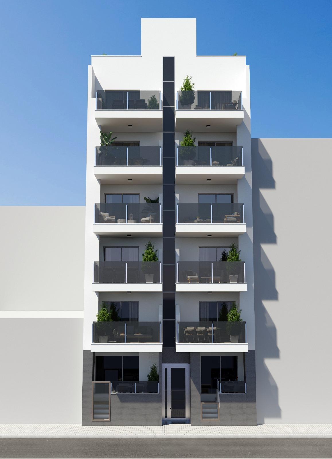 Nieuwbouw appartementen in Torrevieja, op slechts 150m van Playa del Cura