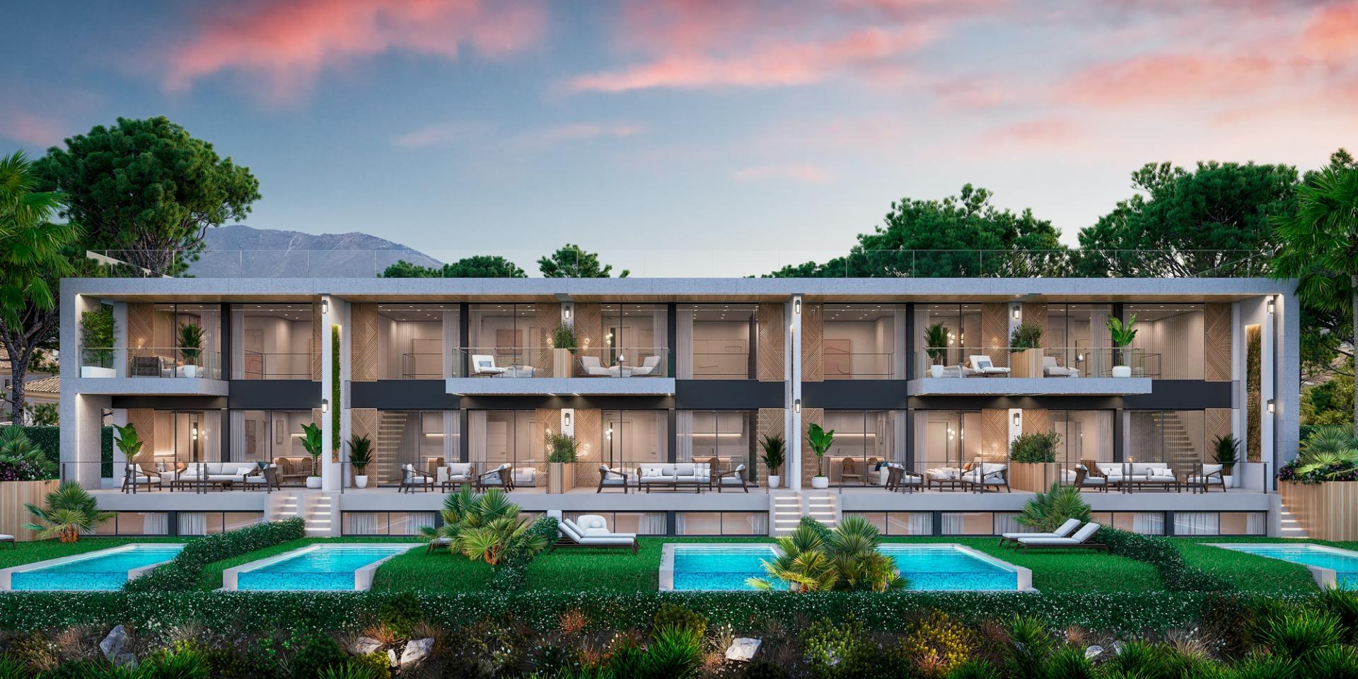 Complexe résidentiel de luxe nouvellement construit à Nueva Andalucía, Marbella